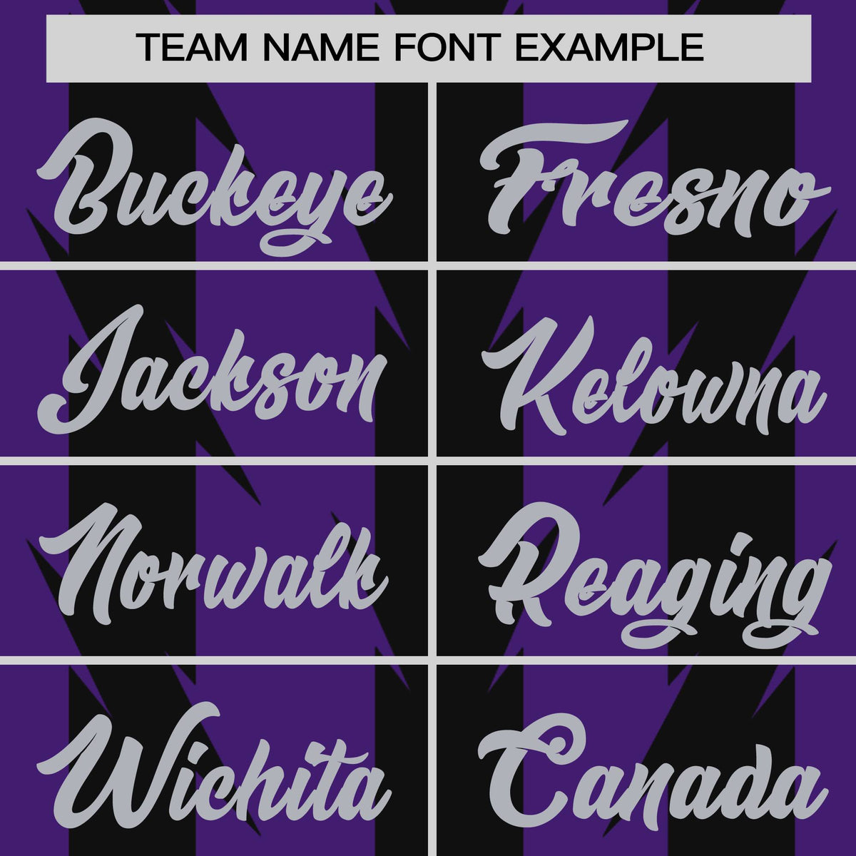 Custom Purple Black Raglan Sleeves Blade Pattern Authentic Baseball Jersey