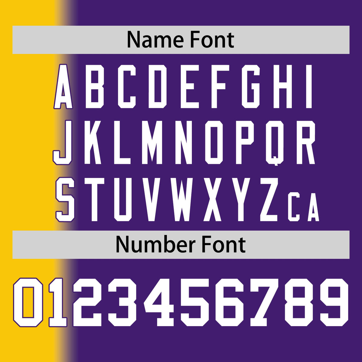 Custom Purple Gold Pinstripe Personalized Gradient Authentic Baseball Jersey