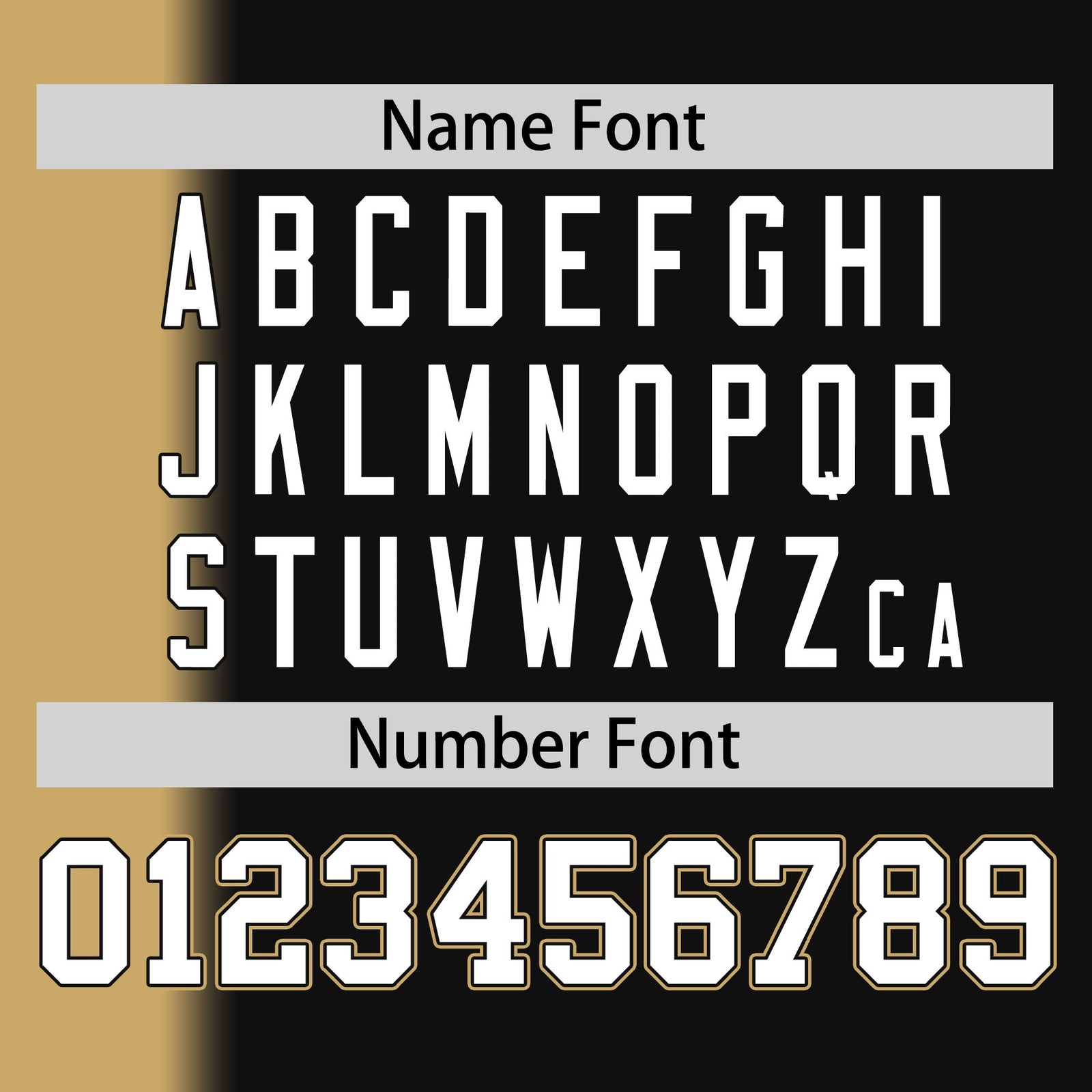Custom Black Old Gold Pinstripe Personalized Gradient Authentic Baseball Jersey