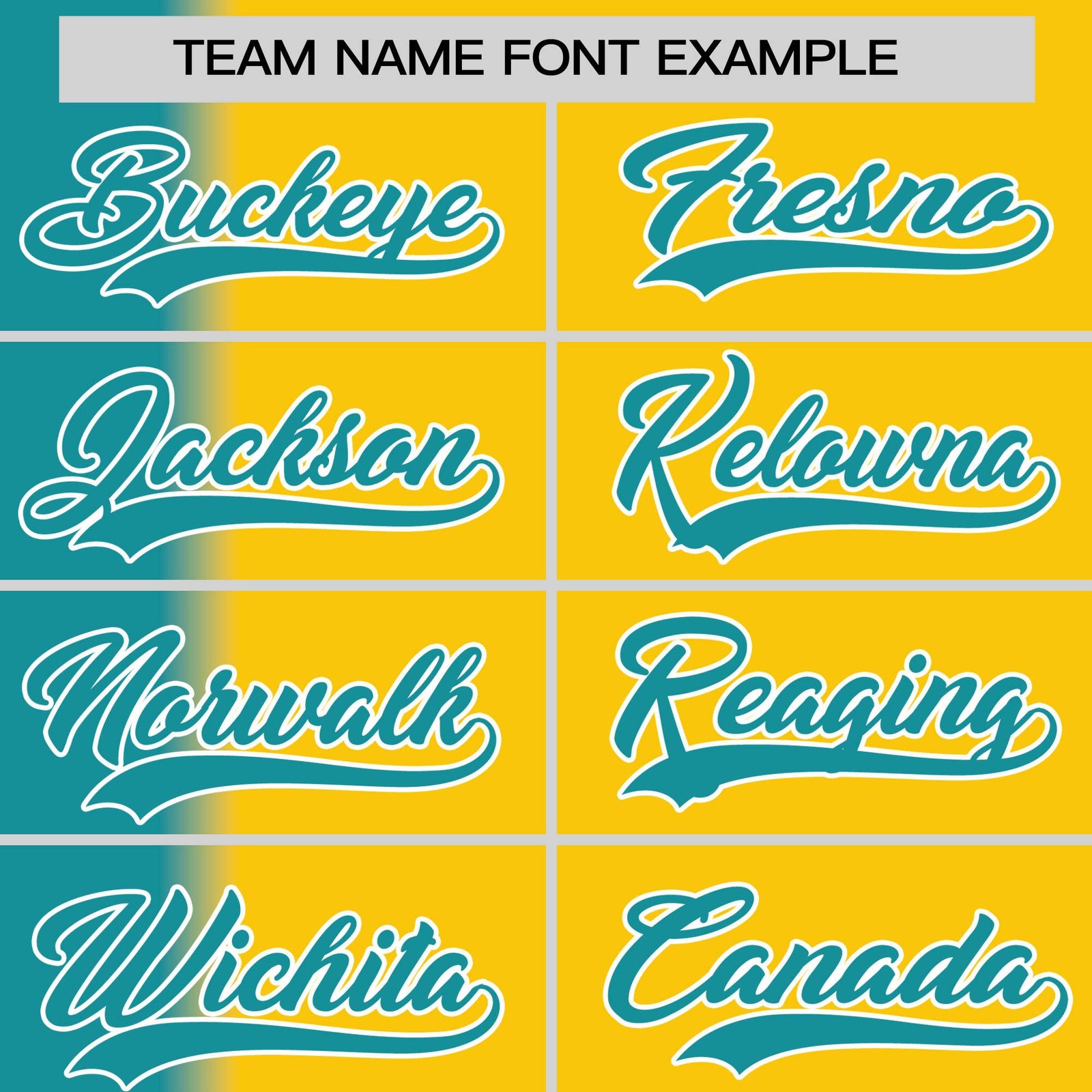 Custom Gold Aqua Pinstripe Personalized Gradient Authentic Baseball Jersey