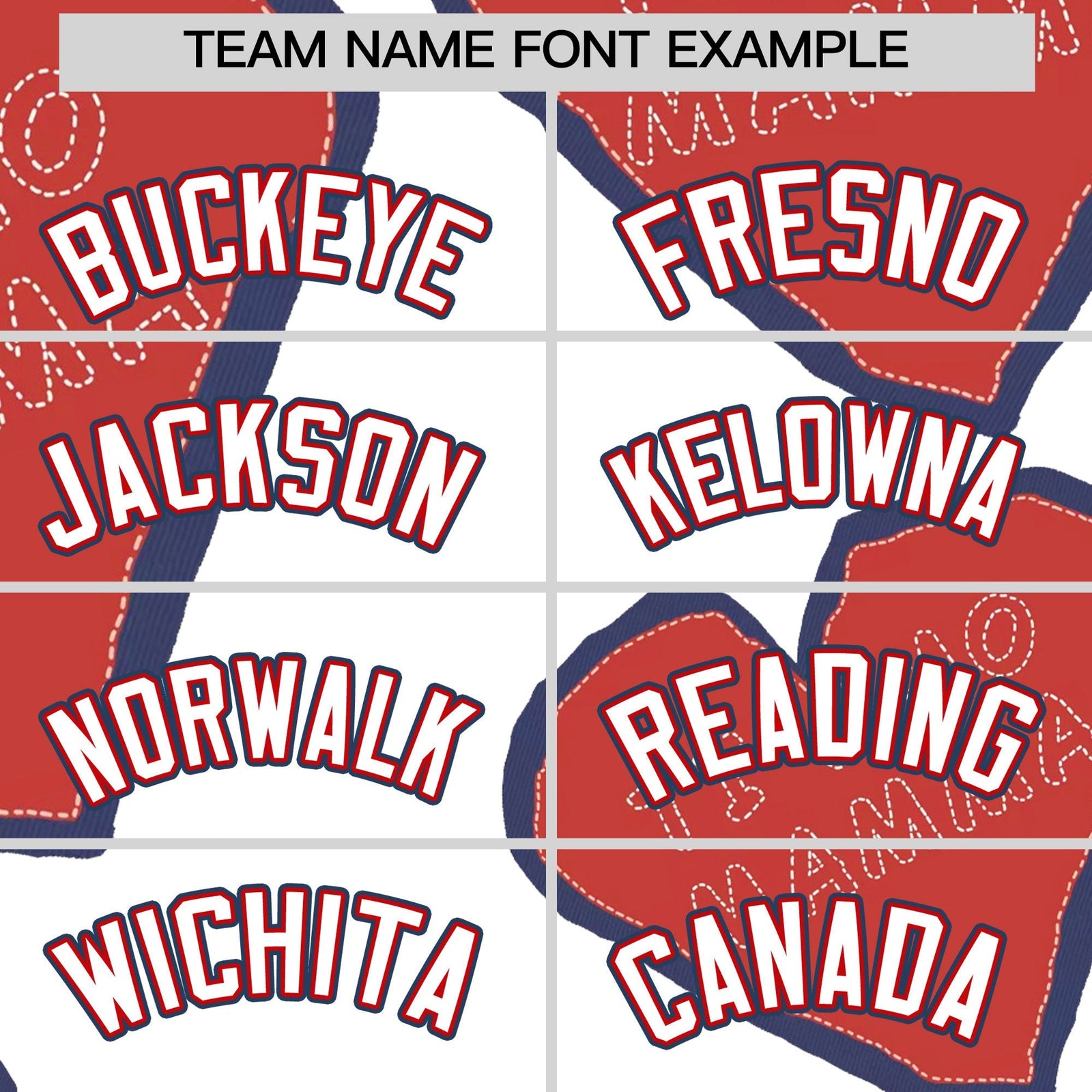 Custom White Red Midnight Blue Mother's Day Style Graffiti Pattern Moisture-Wicking Baseball Jersey| KXKSHOP