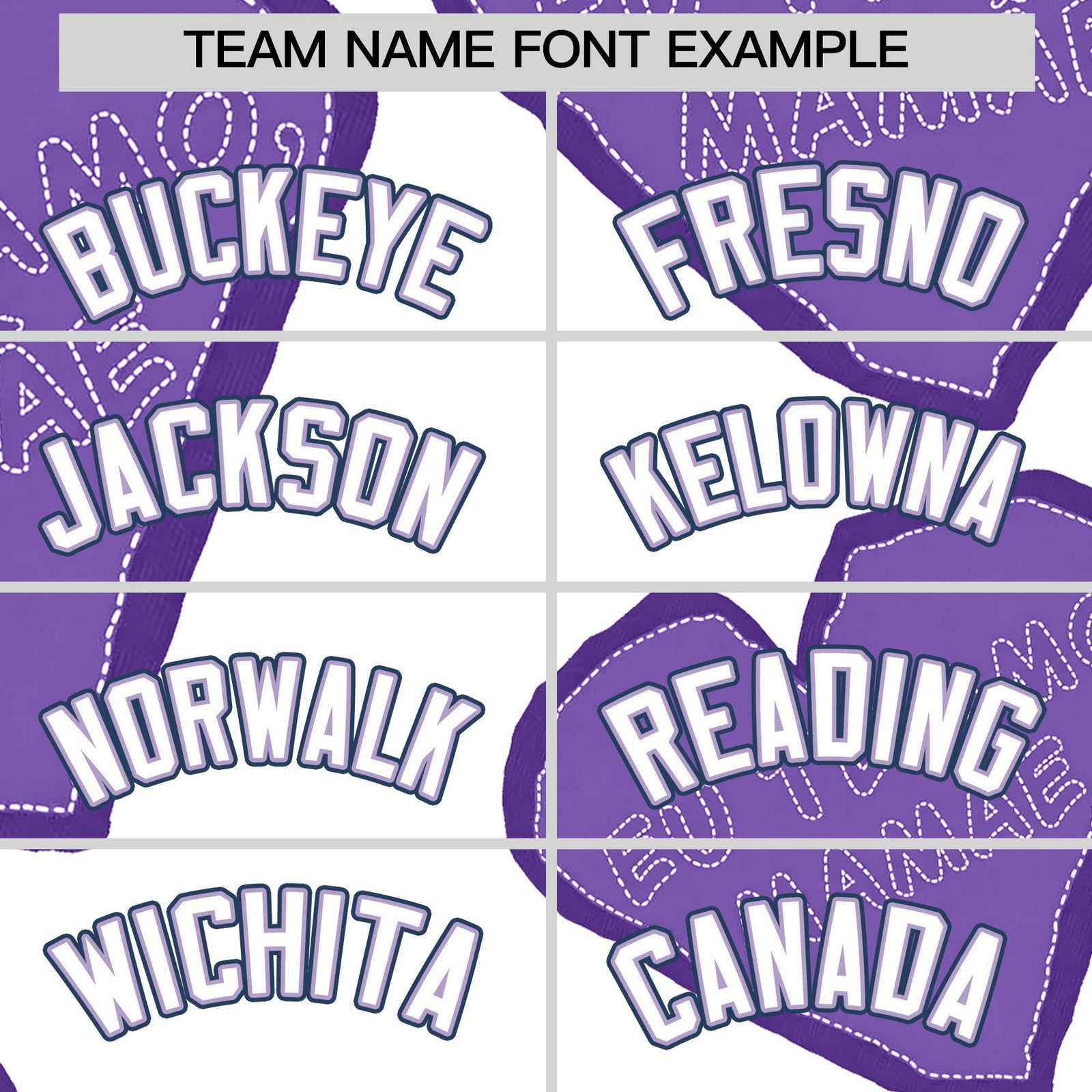 Custom White Light Purple Mother's Day Style Graffiti Pattern Quick Dry Baseball Jersey| KXKSHOP