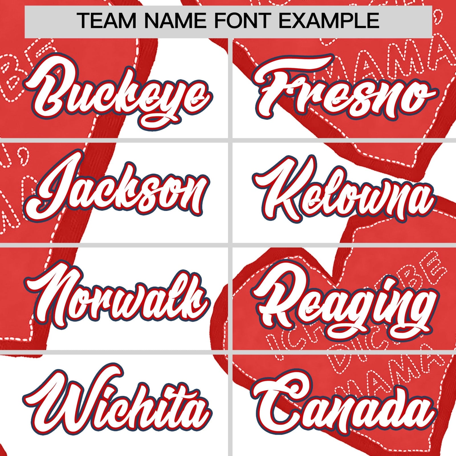 Custom White Red Mother's Day Style Graffiti Pattern Stretch Fabric Baseball Jersey| KXKSHOP