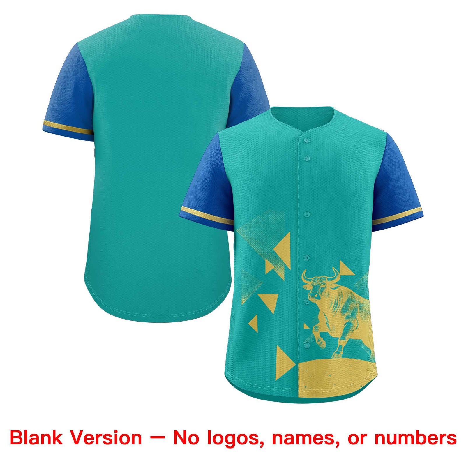 Custom Royal Aqua Raptor Series Raglan Sleeves Urban Style Baseball Jersey