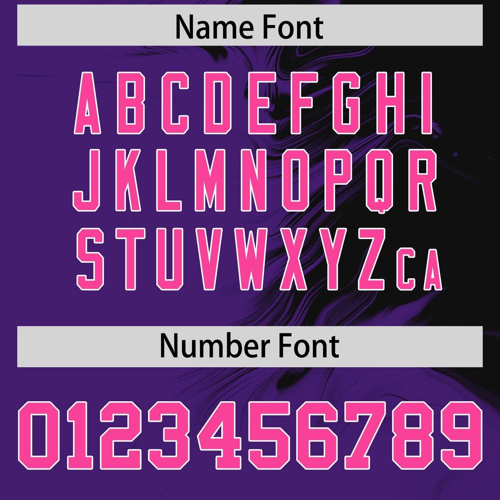 Custom Black Purple Personalized Ink Pattern Authentic Baseball Jersey