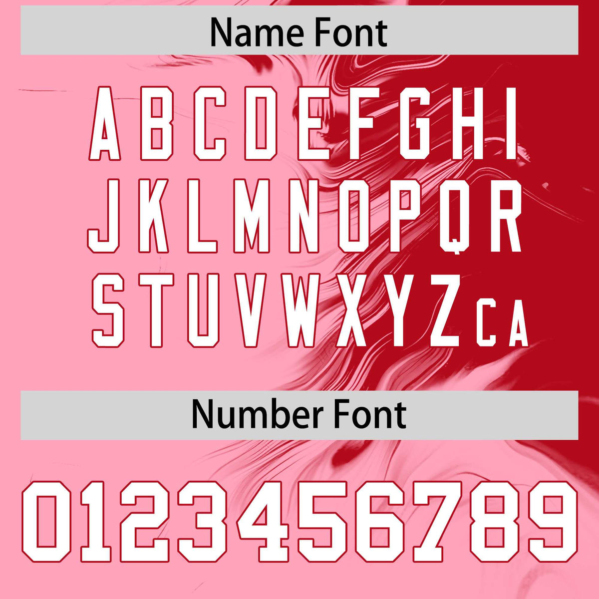 Custom Red Light Pink Personalized Ink Pattern Authentic Baseball Jersey