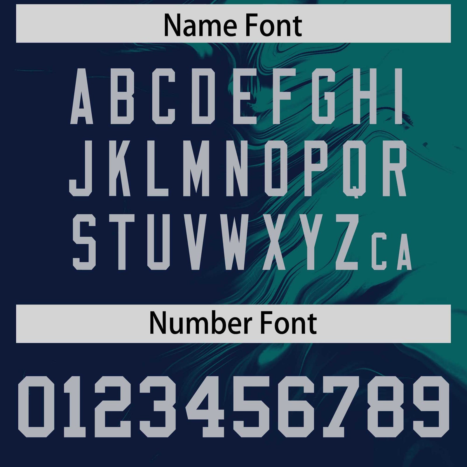 Custom Aqua Navy Personalized Ink Pattern Authentic Baseball Jersey