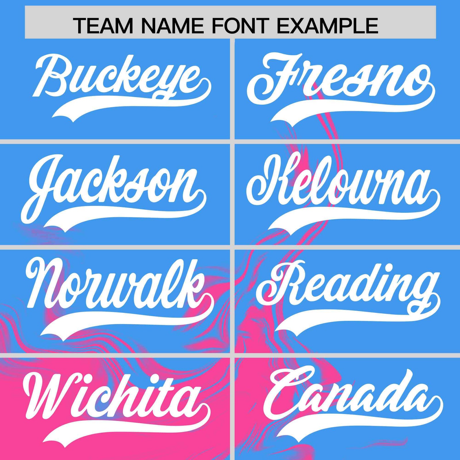 Custom Powder Blue Pink Personalized Ink Pattern Authentic Baseball Jersey