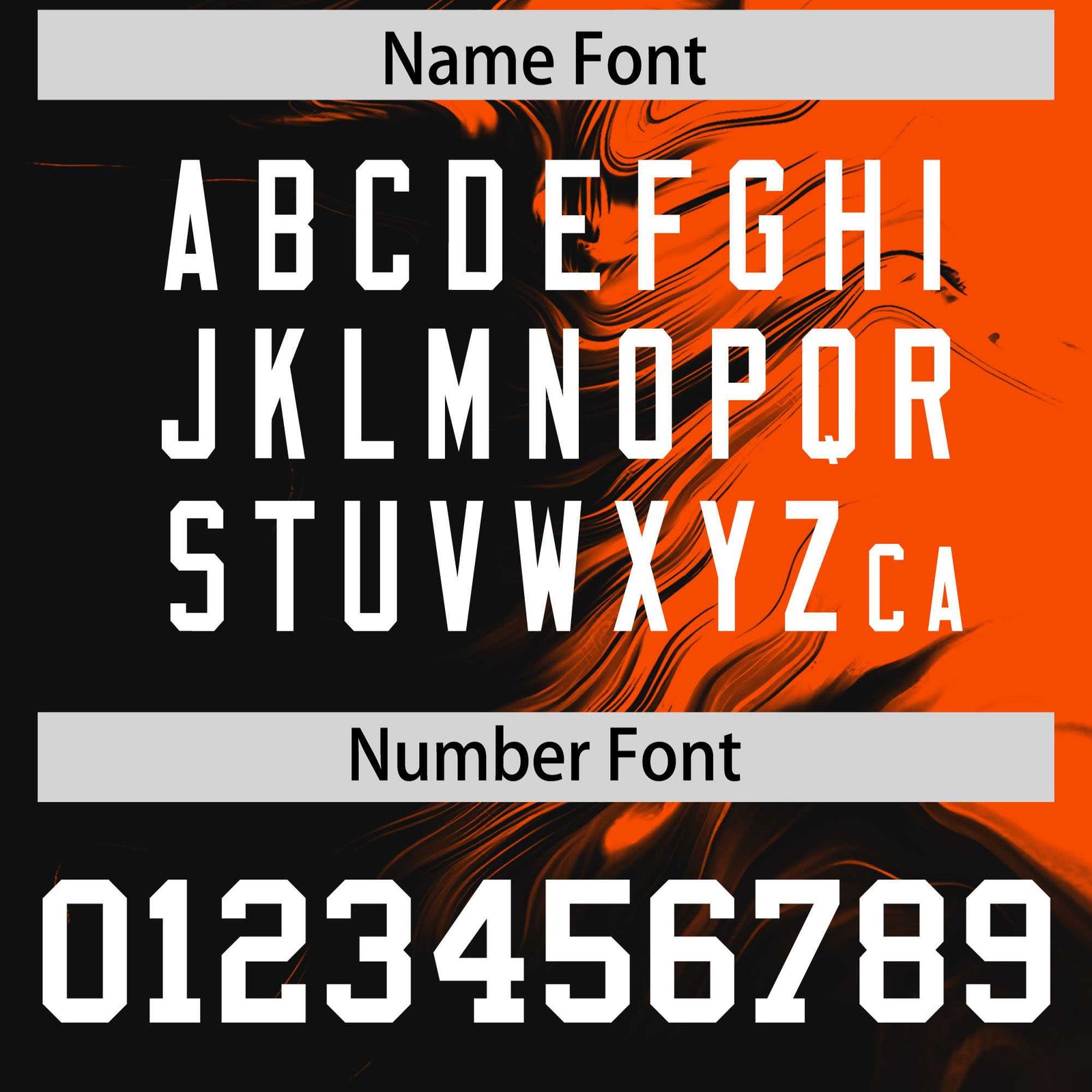 Custom Orange Black Personalized Ink Pattern Authentic Baseball Jersey
