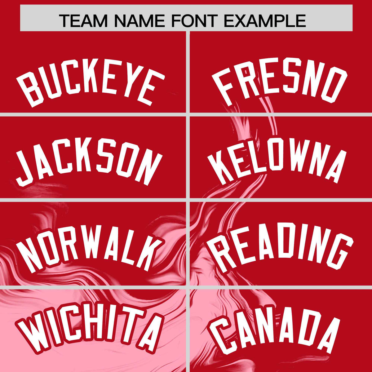 Custom Red Light Pink Personalized Ink Pattern Authentic Baseball Jersey