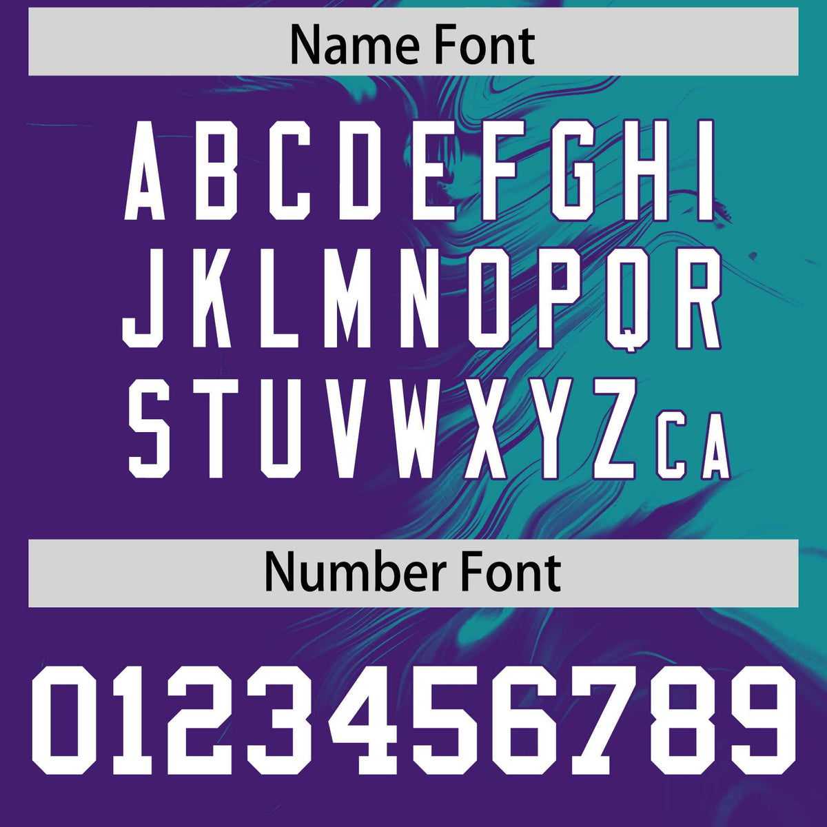 Custom Aqua Purple Personalized Ink Pattern Authentic Baseball Jersey
