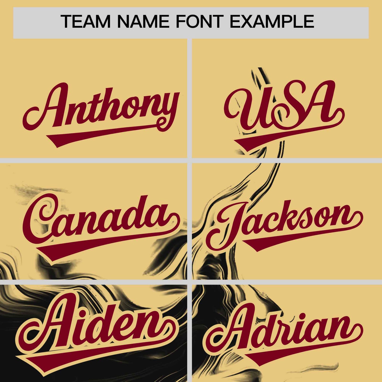 Custom Khaki Black Personalized Ink Pattern Authentic Baseball Jersey