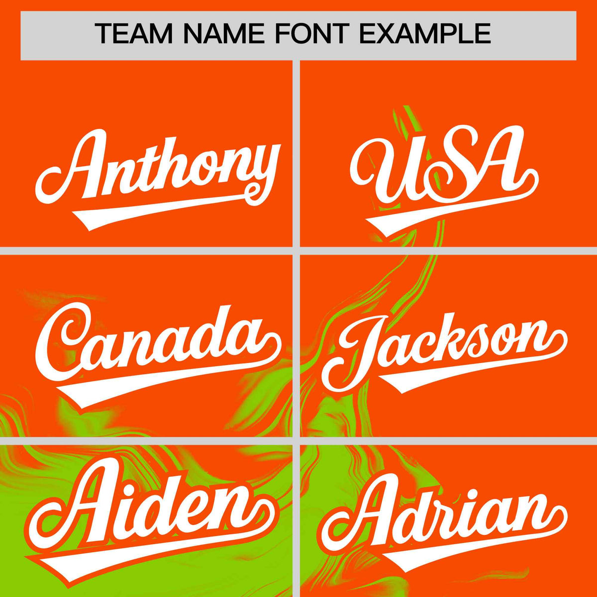 Custom Orange Neon Green Personalized Ink Pattern Authentic Baseball Jersey
