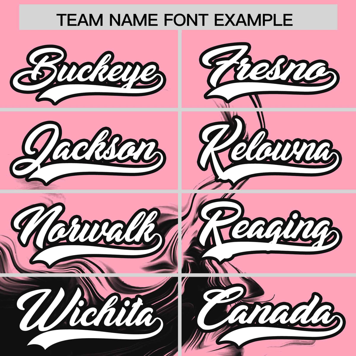 Custom Light Pink Black Personalized Ink Pattern Authentic Baseball Jersey