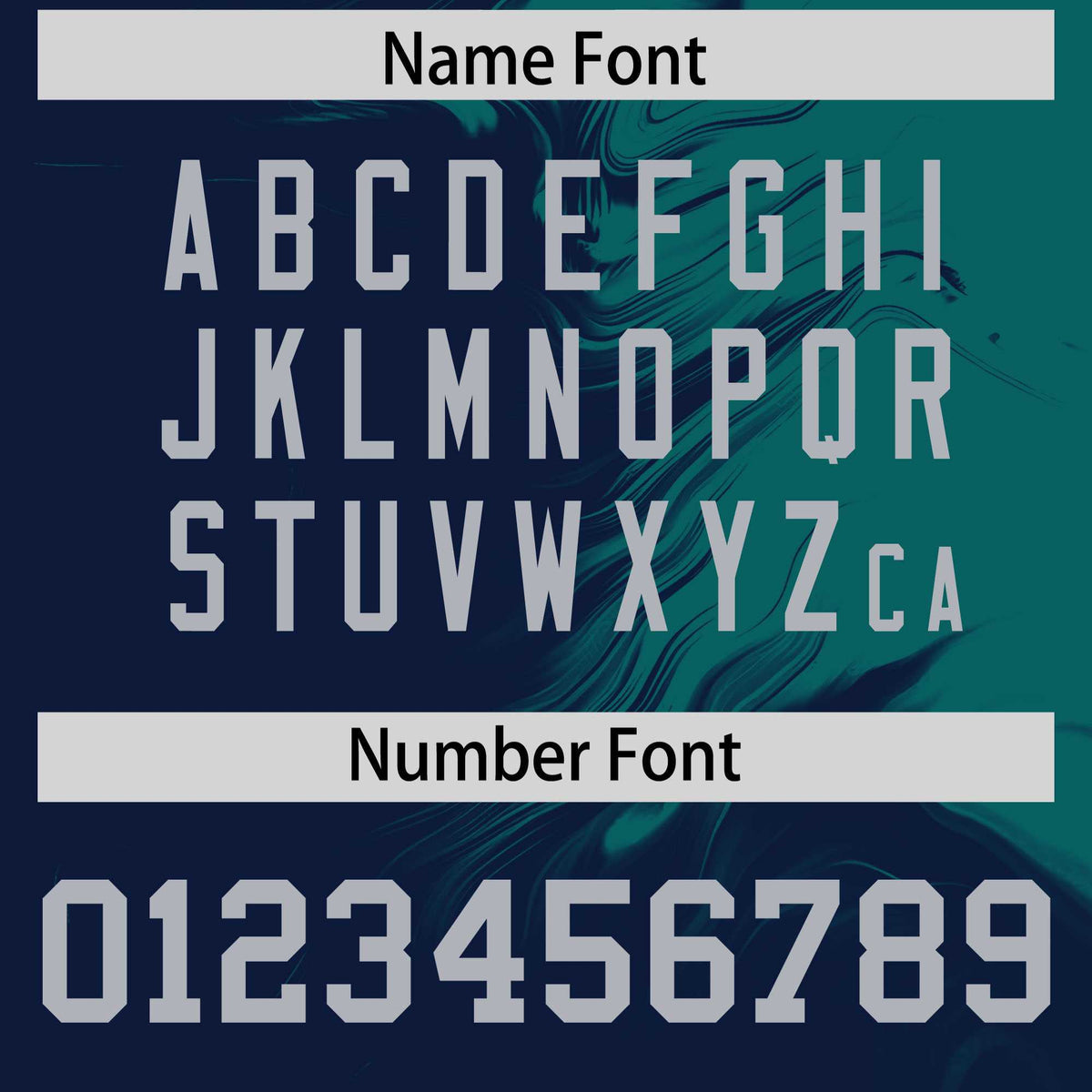 Custom Aqua Navy Personalized Ink Pattern Authentic Baseball Jersey