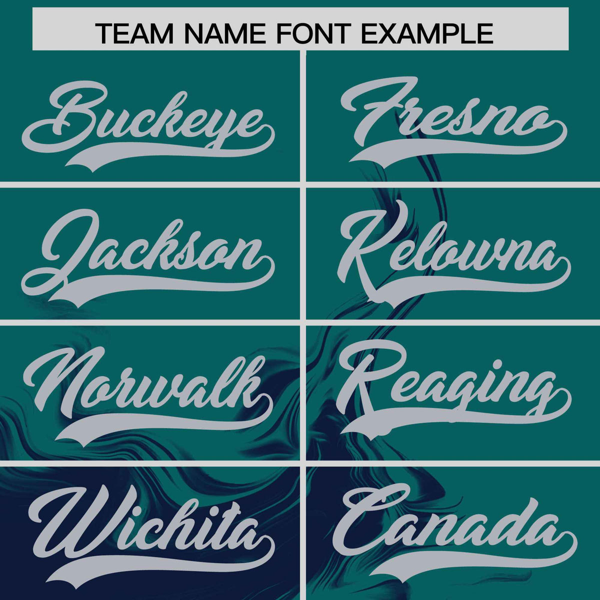 Custom Aqua Navy Personalized Ink Pattern Authentic Baseball Jersey