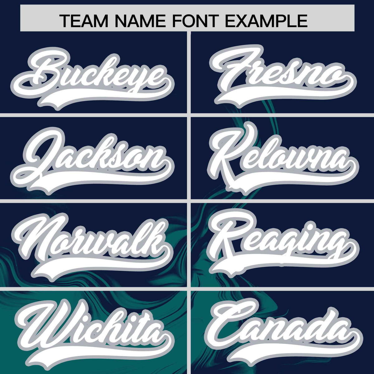 Custom Navy Aqua Personalized Ink Pattern Authentic Baseball Jersey