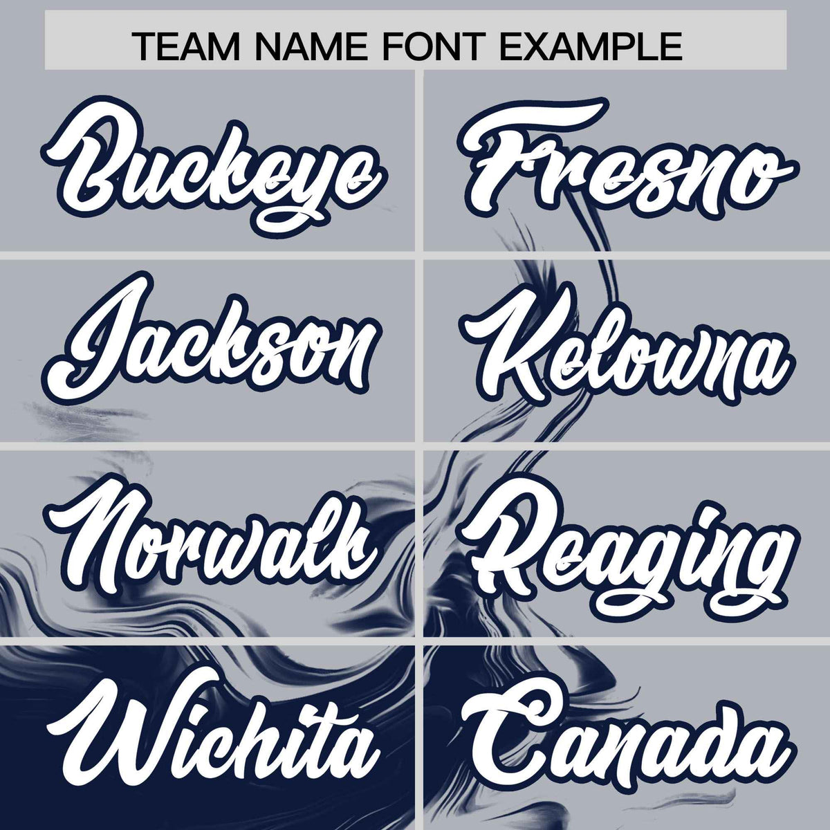 Custom Gray Navy Personalized Ink Pattern Authentic Baseball Jersey