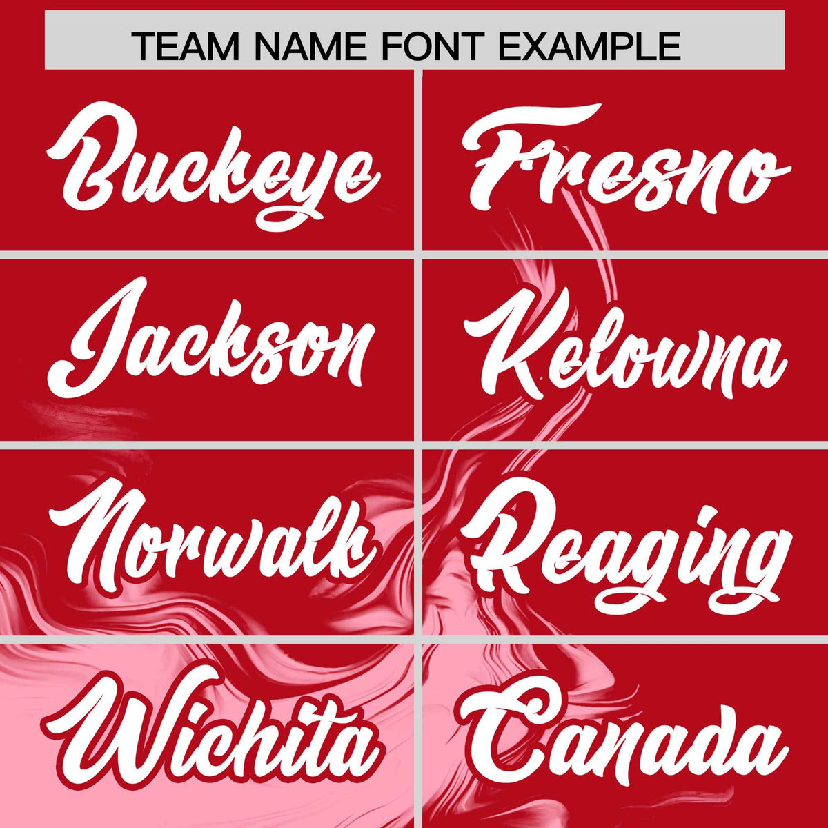 Custom Red Light Pink Personalized Ink Pattern Authentic Baseball Jersey