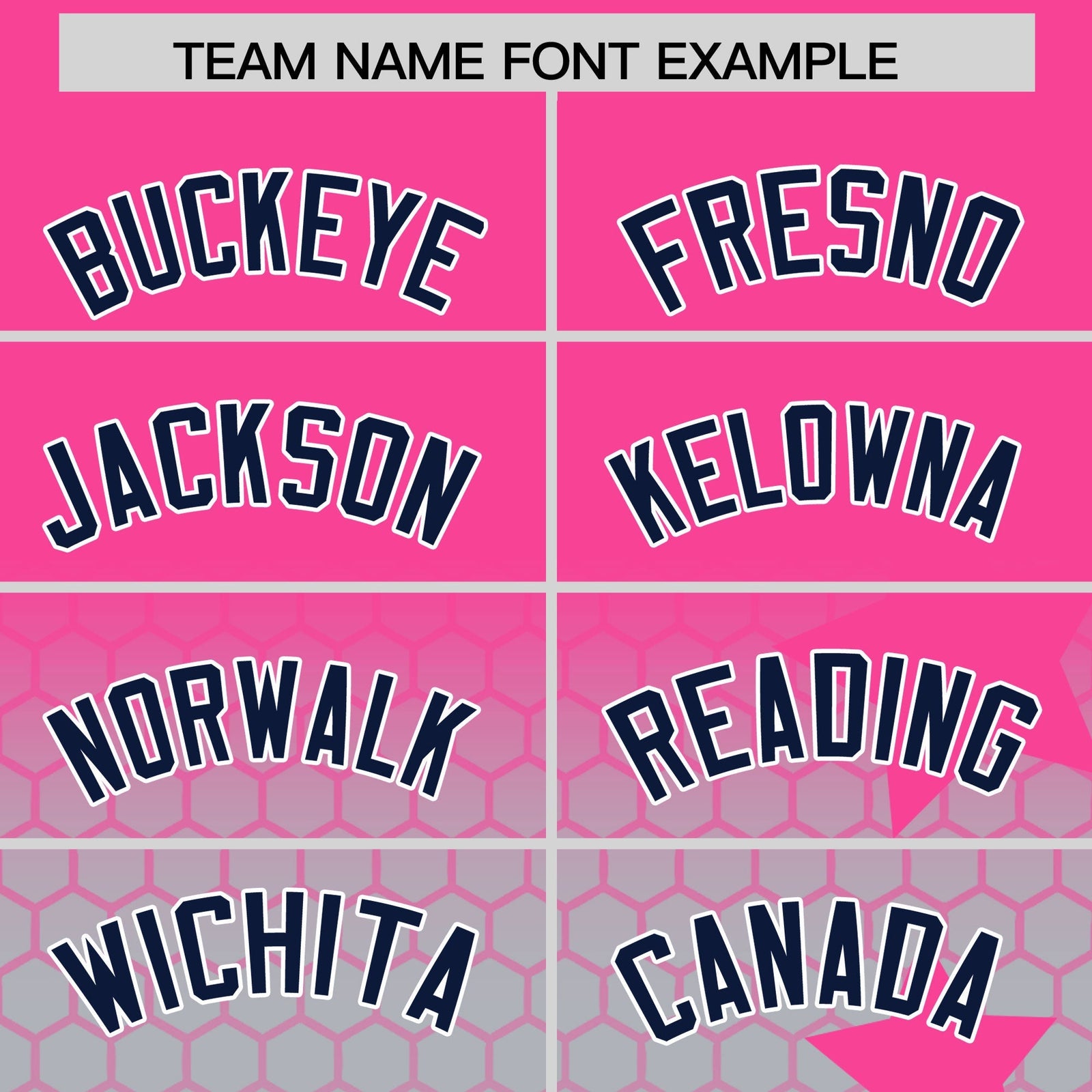 Custom Pink Gray Navy Rising Stars Series Gradient Fashion Baseball Jersey| KXKSHOP