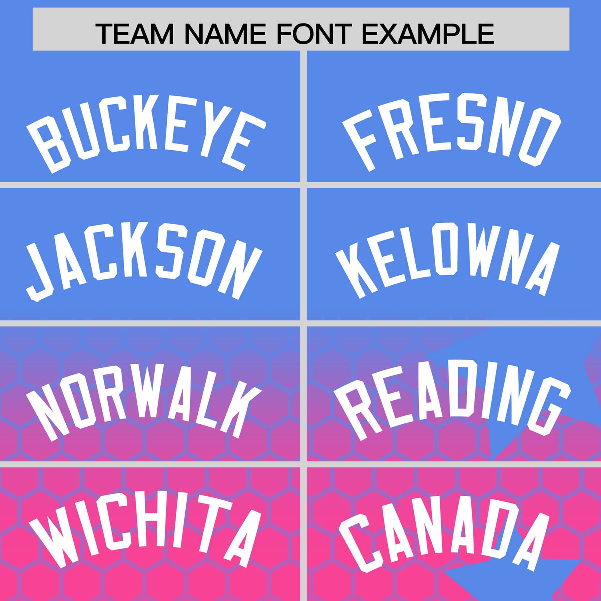 Custom Powder Blue Pink White Rising Stars Series Gradient Fashion Baseball Jersey| KXKSHOP