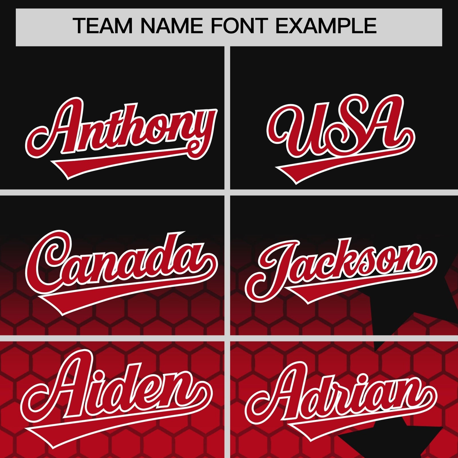 Custom Black Red White Rising Stars Series Gradient Fashion Baseball Jersey| KXKSHOP
