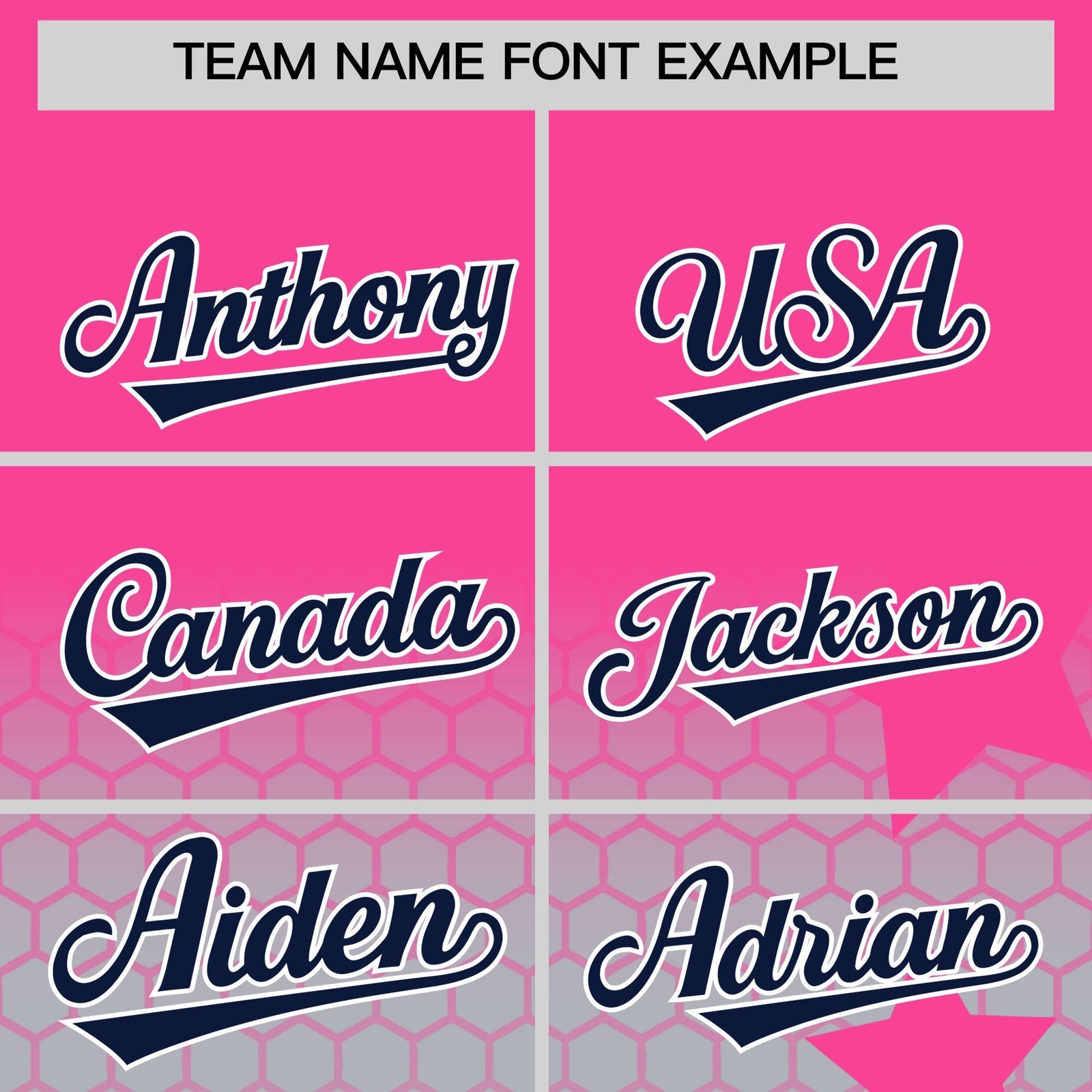 Custom Pink Gray Navy Rising Stars Series Gradient Fashion Baseball Jersey| KXKSHOP