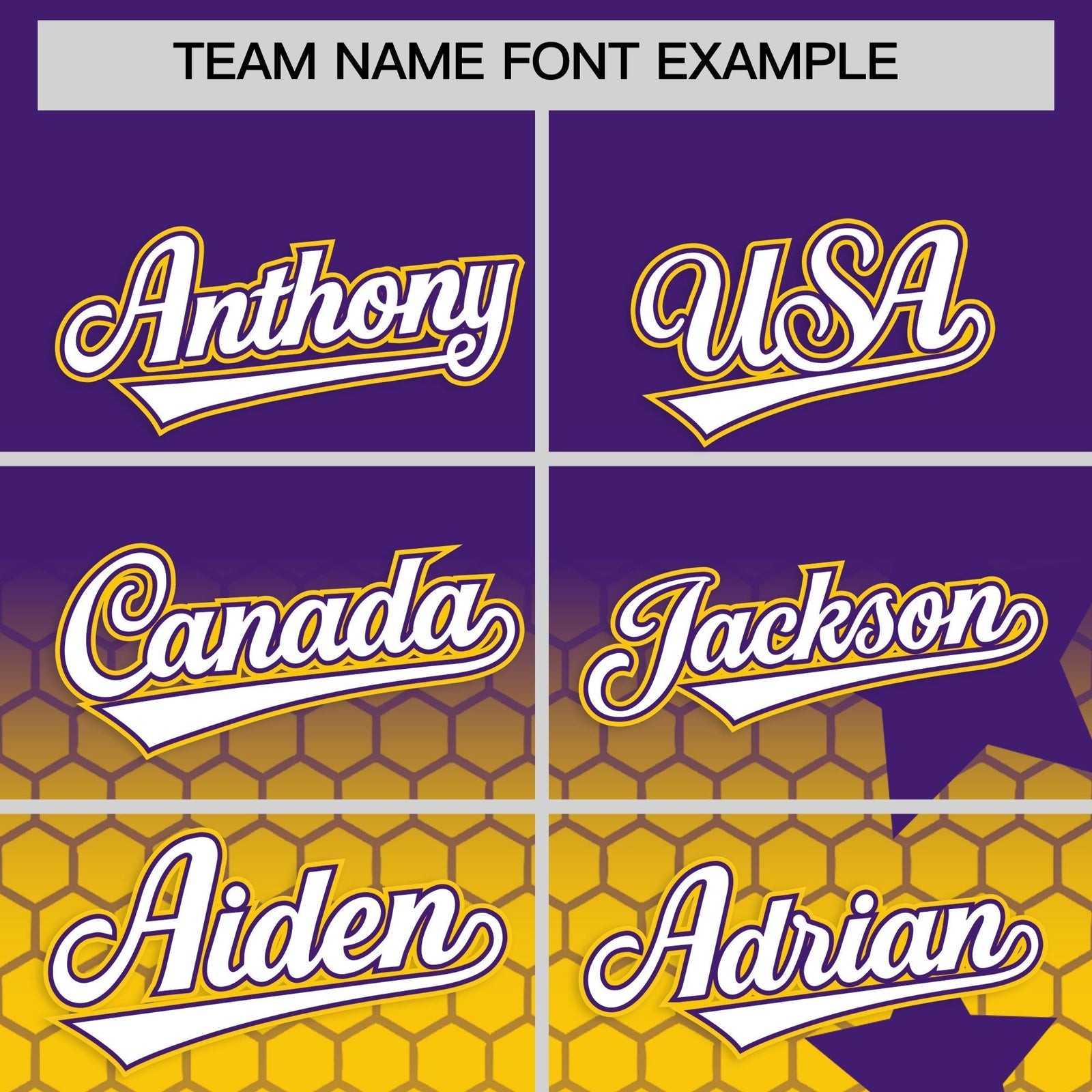 Custom Purple Gold White Rising Stars Series Gradient Fashion Baseball Jersey| KXKSHOP