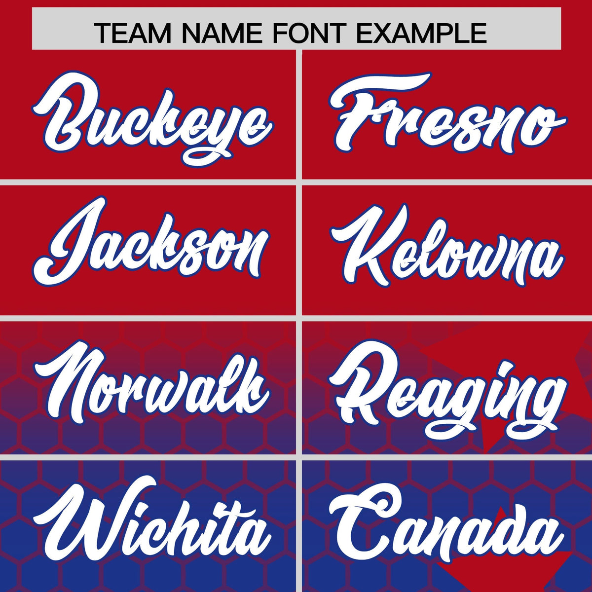 Custom Red Royal Blue White Rising Stars Series Gradient Fashion Baseball Jersey| KXKSHOP