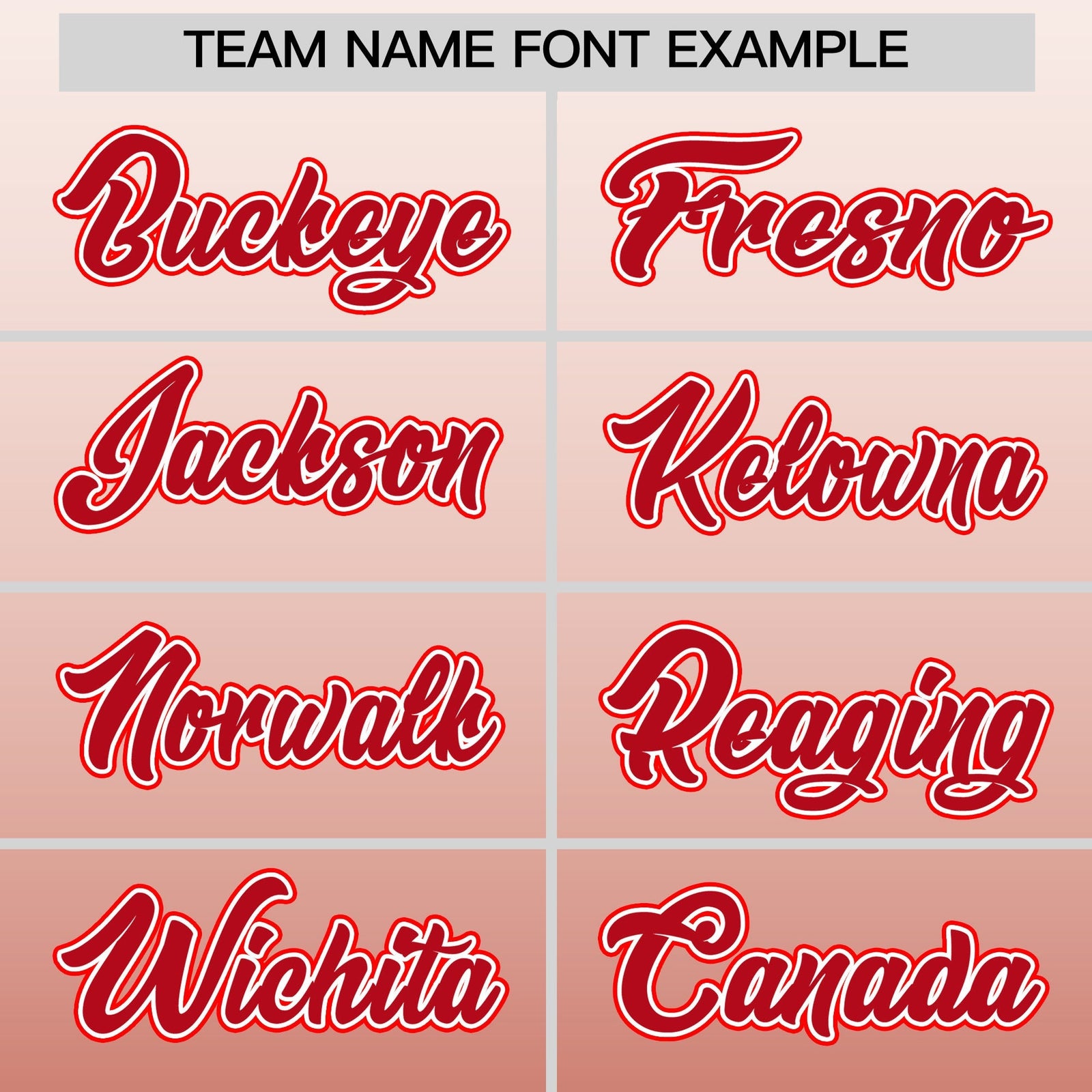 Custom Pink Red Gradient Fashion Elastic Baseball Jersey| KXKSHOP
