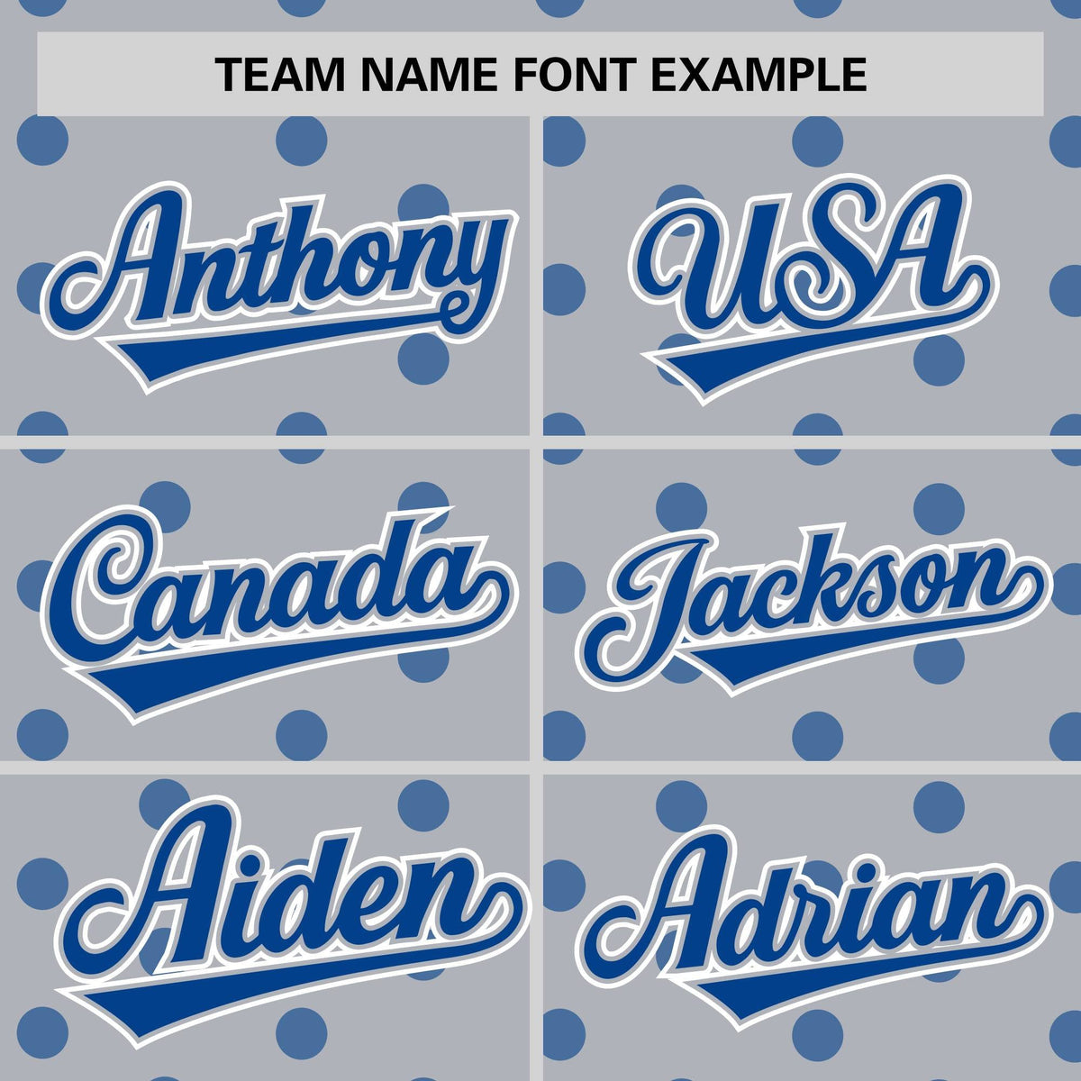Custom Gray Royal Personalized Polka Dot Graffiti Pattern Authentic Baseball Jersey
