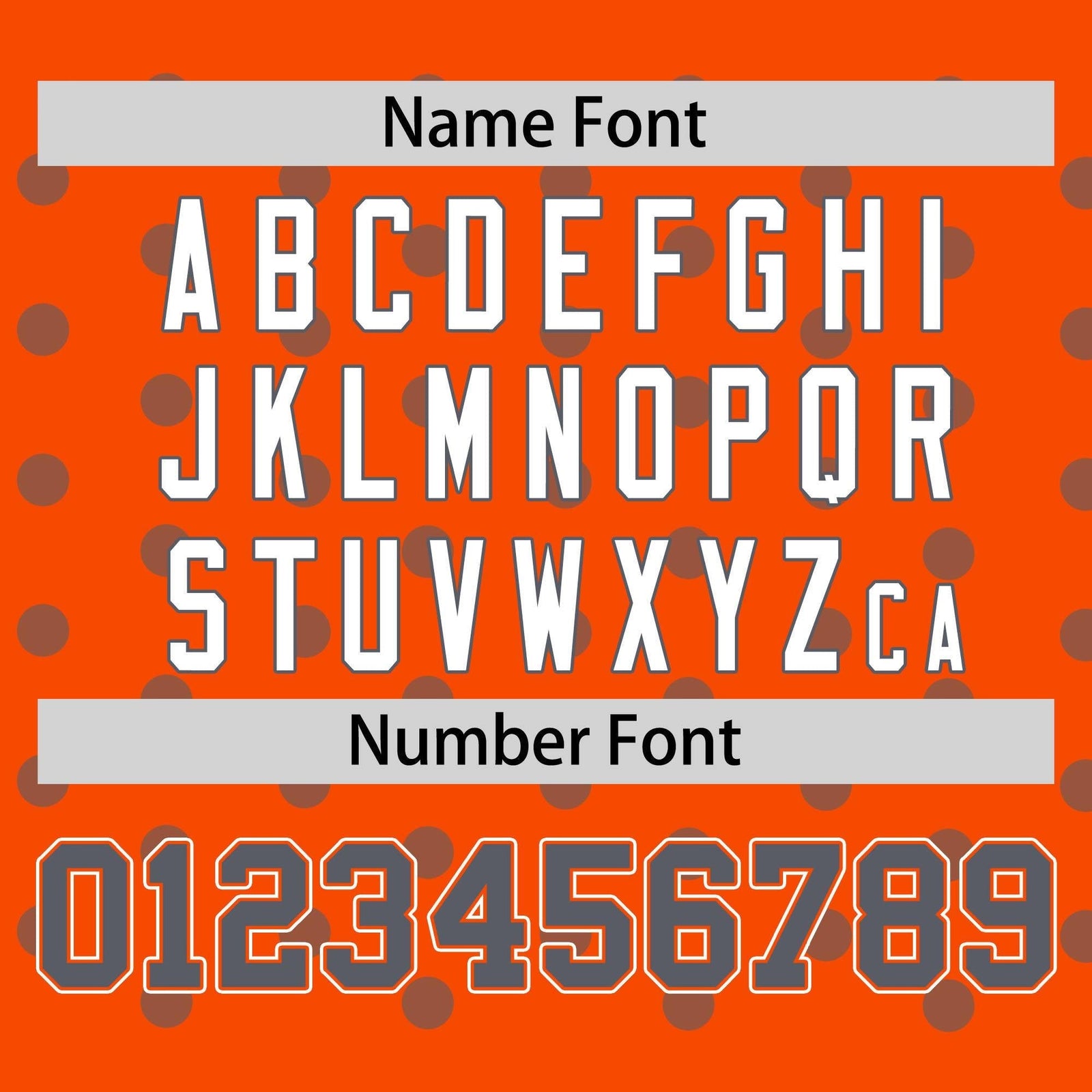 Custom Orange Dark Gray Personalized Polka Dot Graffiti Pattern Authentic Baseball Jersey