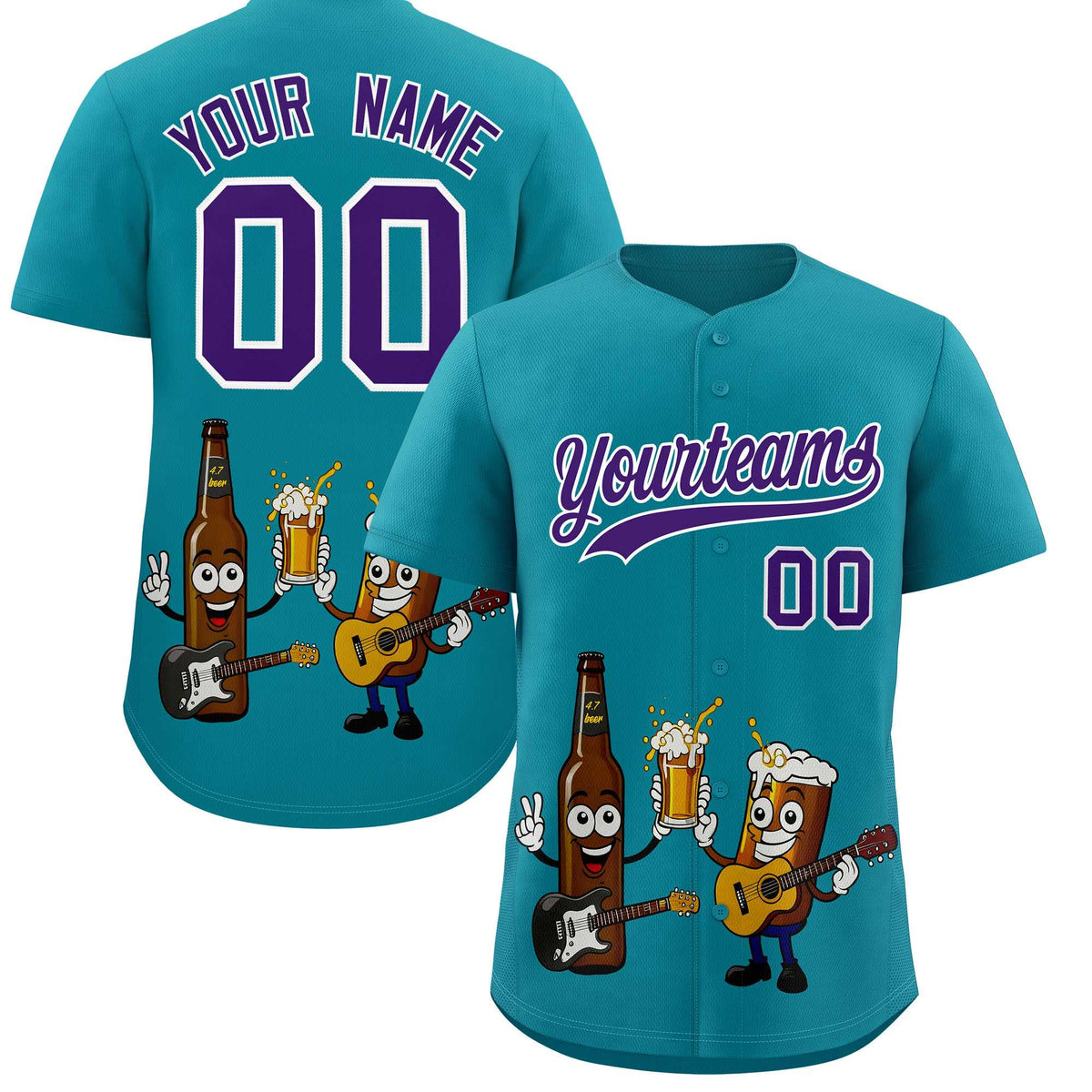 Custom Teal Personalized Team Shirts for Parties &amp; Training | KXKSHOP