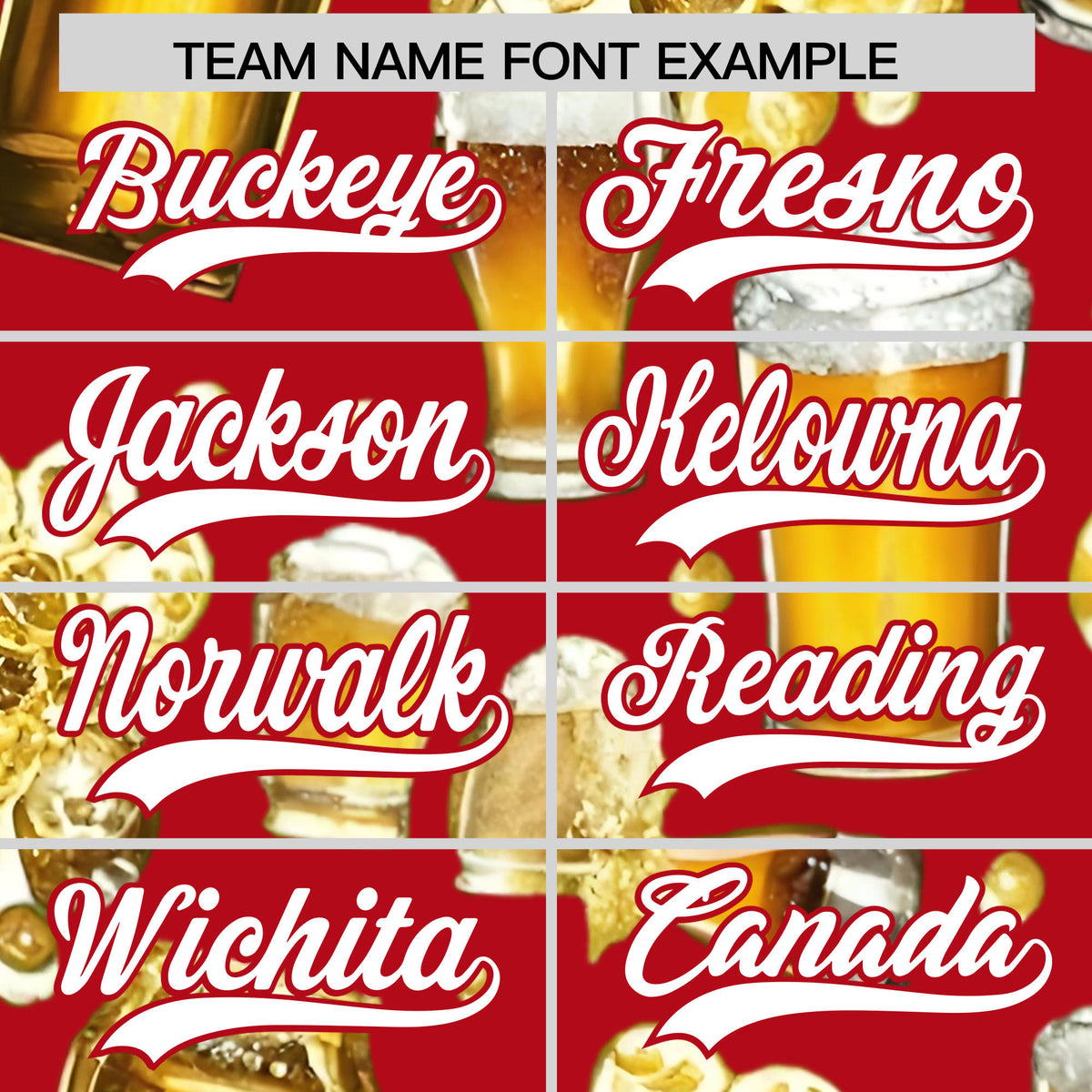 Custom Red Personalized Team Shirts for Parties &amp; Training | KXKSHOP
