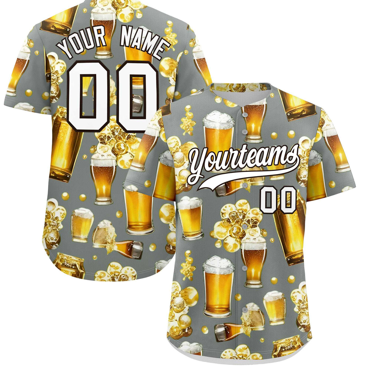 Custom Gray Personalized Team Shirts for Parties &amp; Training | KXKSHOP