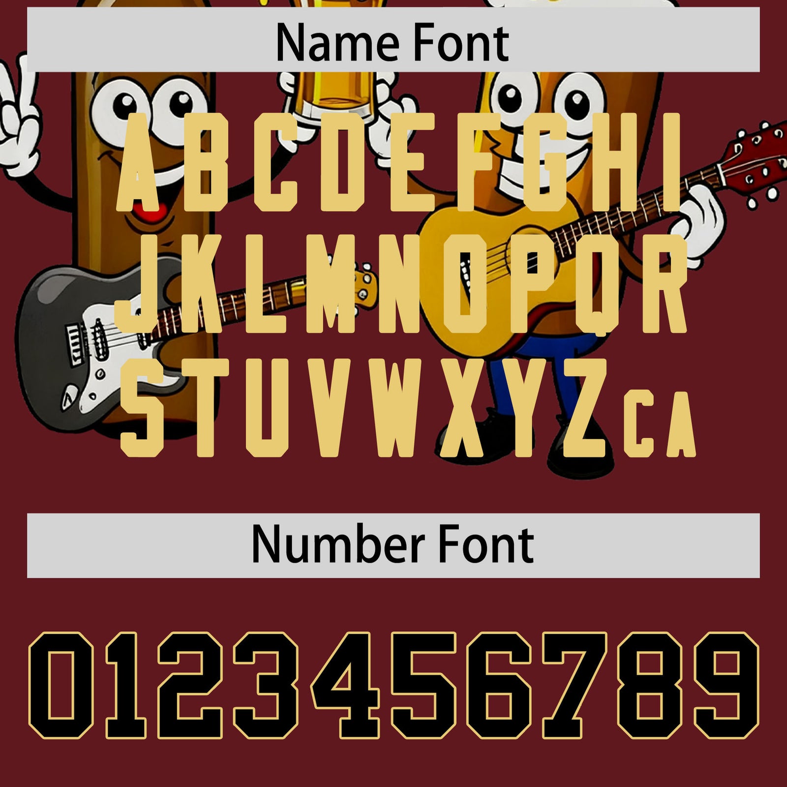 Custom Burgundy Personalized Team Shirts for Parties & Training | KXKSHOP