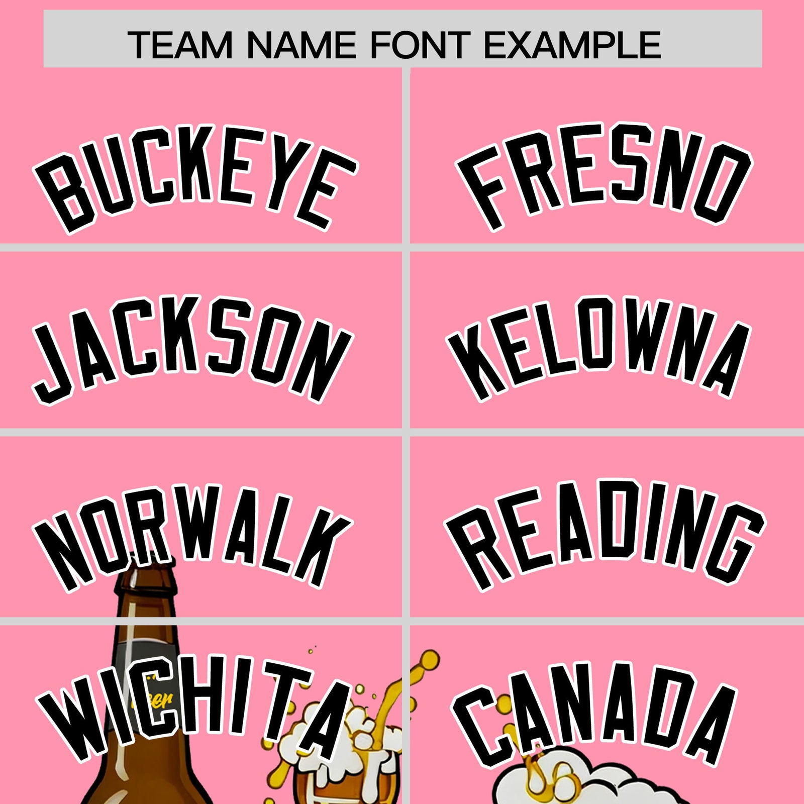 Custom Light Pink Personalized Team Shirts for Parties & Training | KXKSHOP