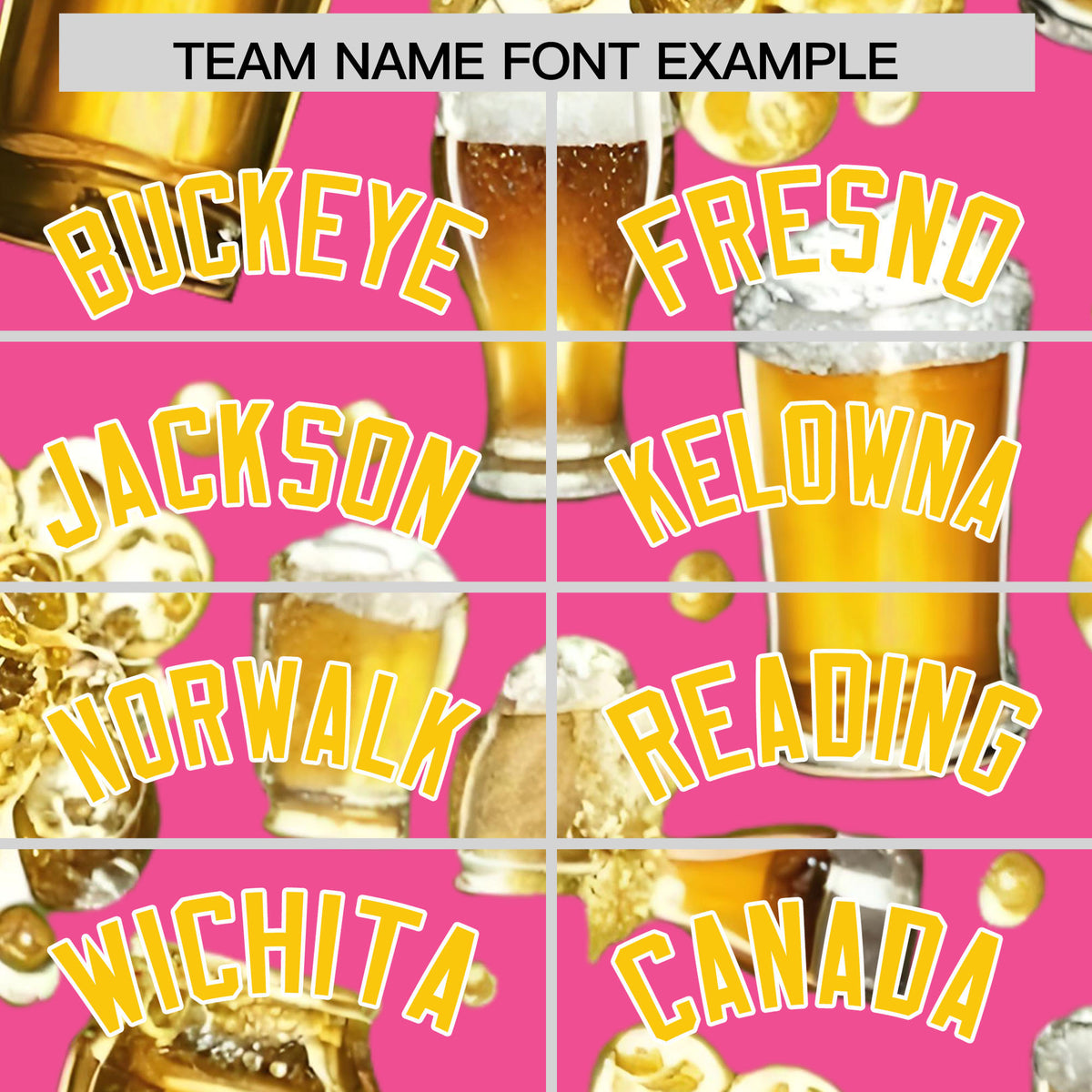 Custom Pink Personalized Team Shirts for Parties & Training | KXKSHOP