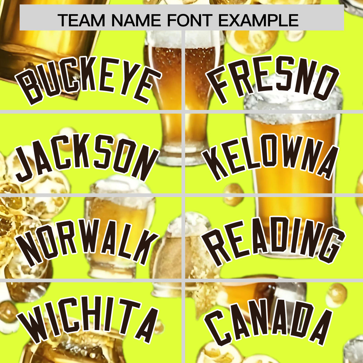 Custom Fluorescent Green Personalized Team Shirts for Parties &amp; Training | KXKSHOP