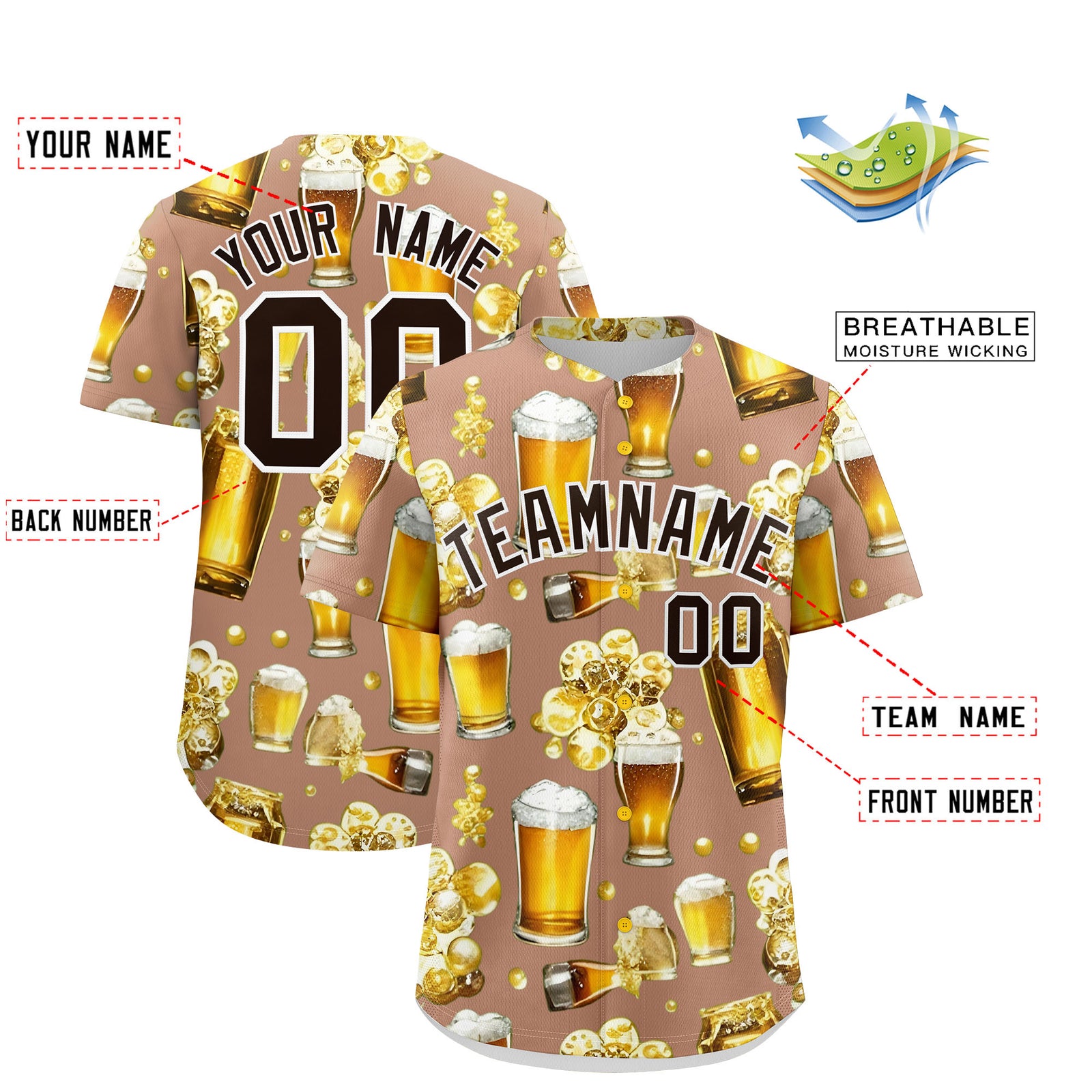 Custom Coffee Personalized Team Shirts for Parties & Training | KXKSHOP