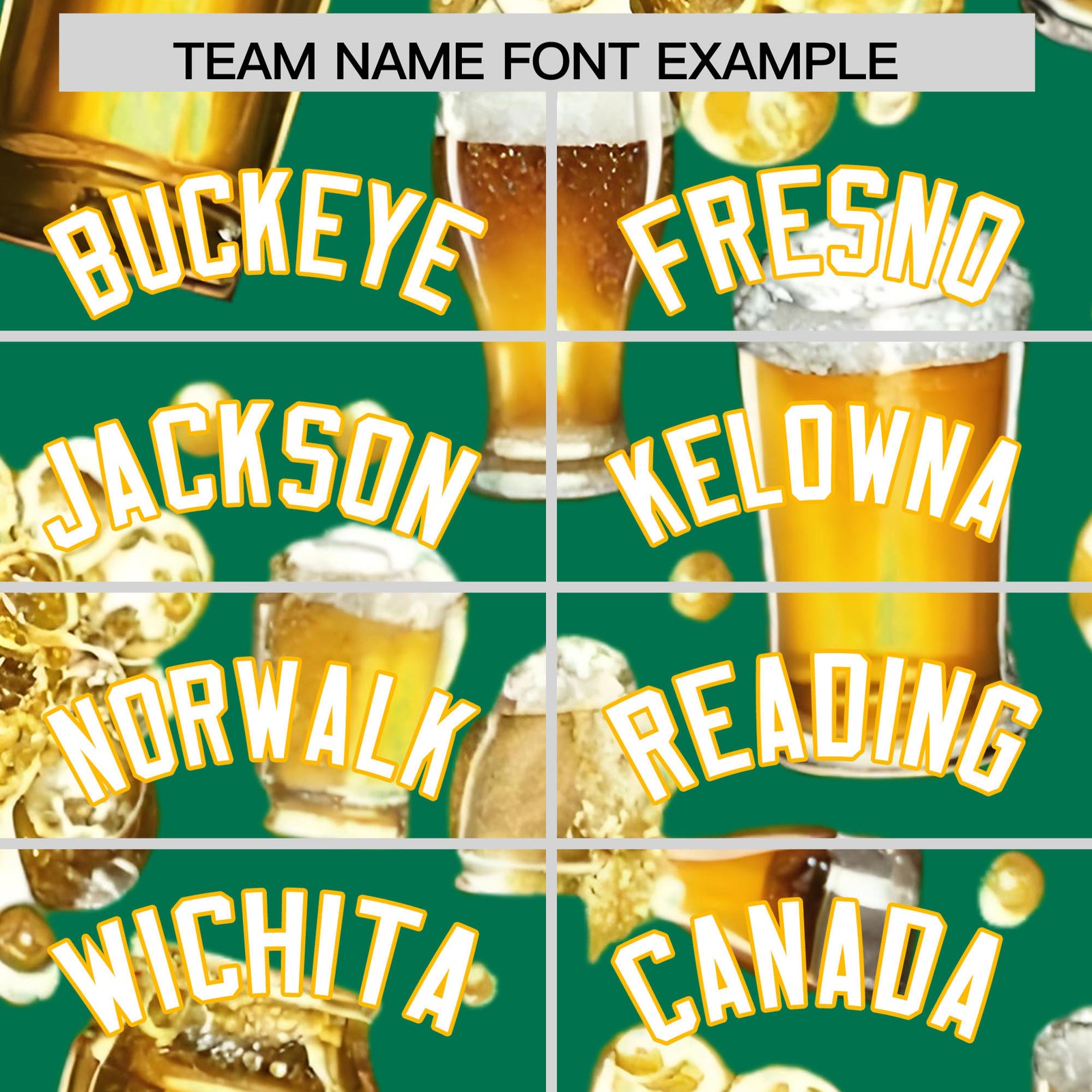 Custom Kelly Green Personalized Team Shirts for Parties & Training | KXKSHOP