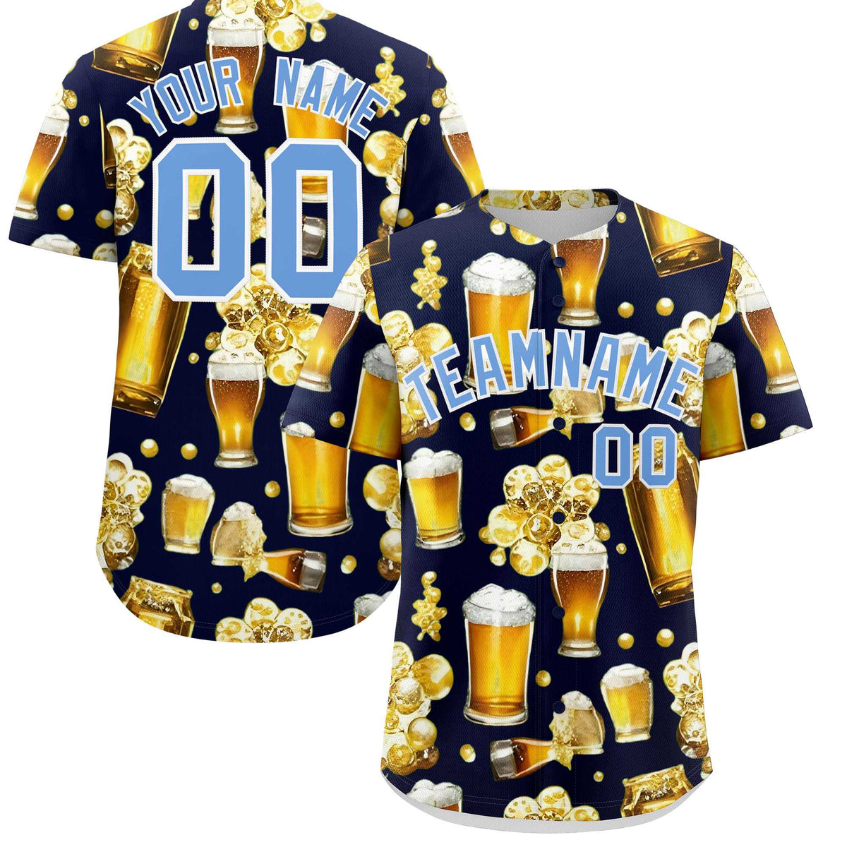 Custom Navy Personalized Team Shirts for Parties &amp; Training | KXKSHOP