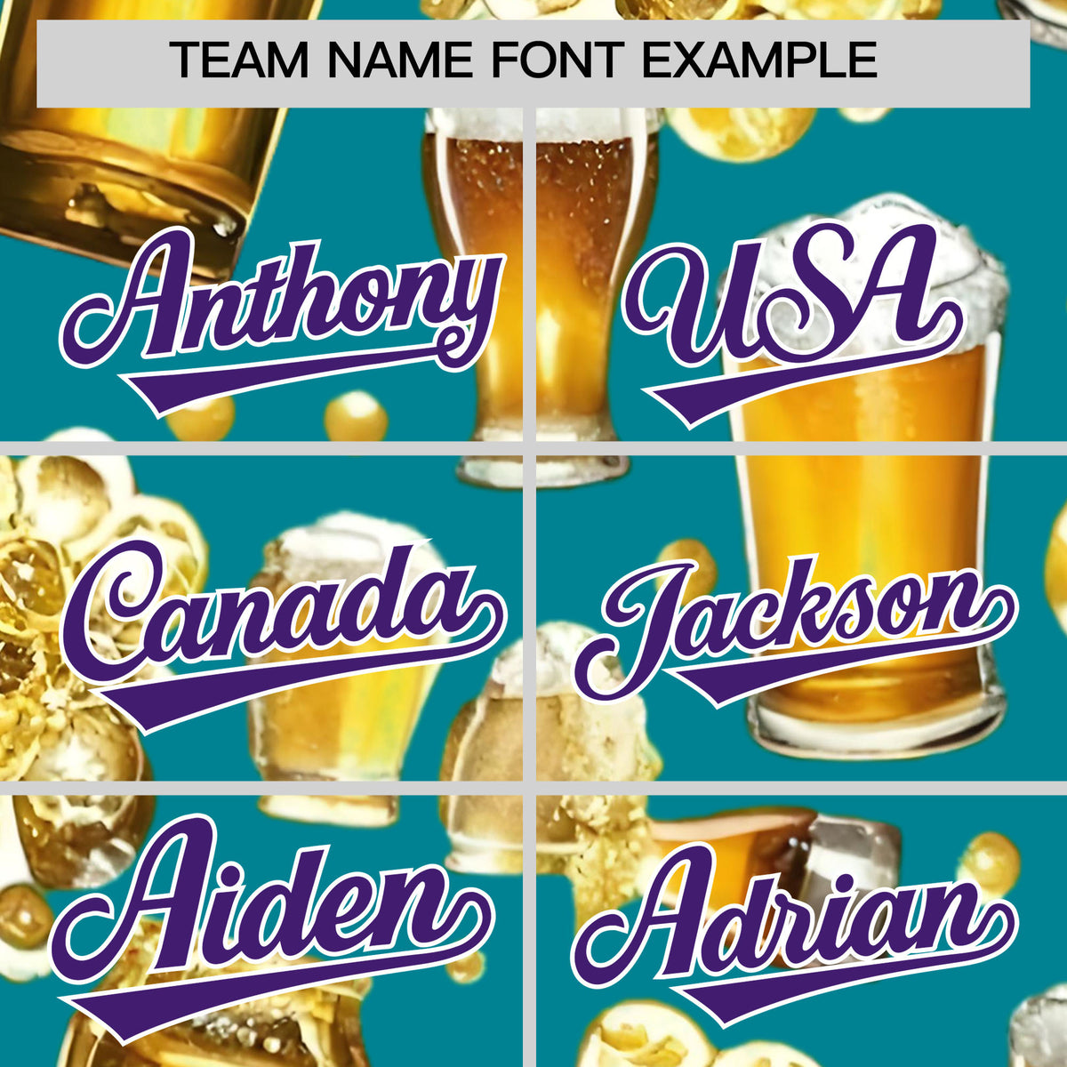 Custom Teal Personalized Team Shirts for Parties &amp; Training | KXKSHOP