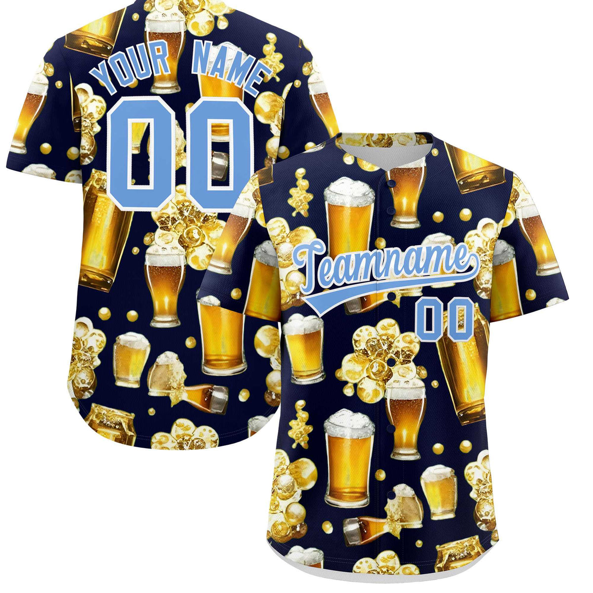 Custom Navy Personalized Team Shirts for Parties &amp; Training | KXKSHOP