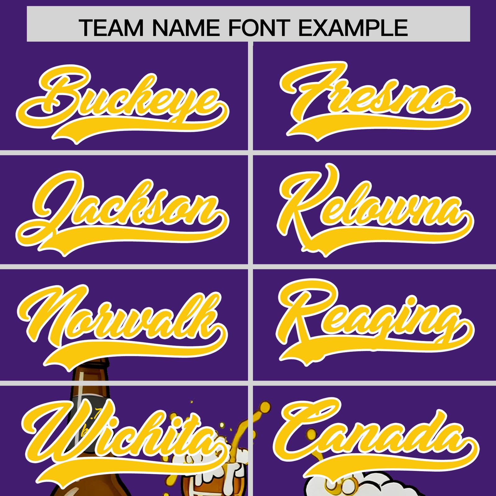 Custom Purple Personalized Team Shirts for Parties & Training | KXKSHOP