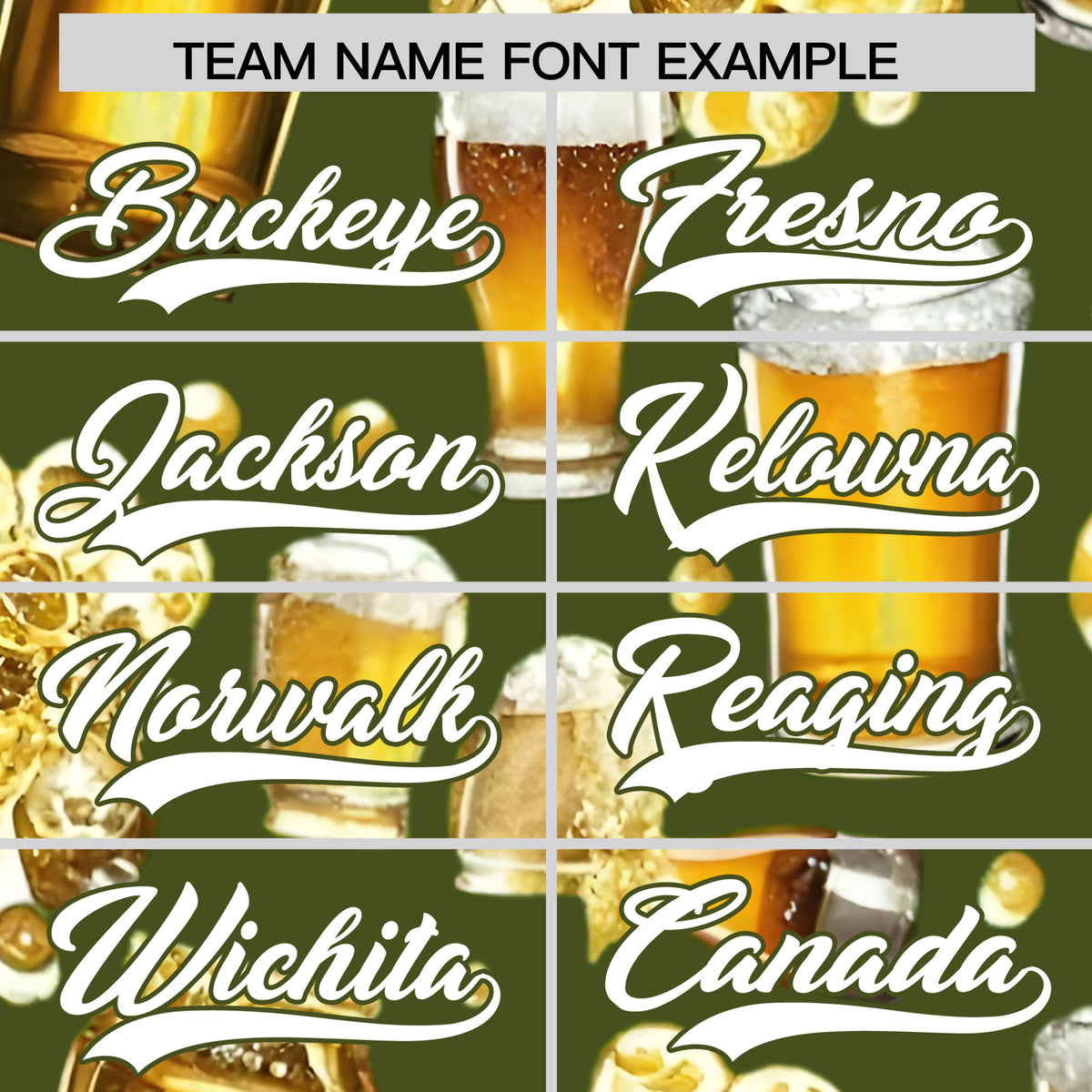 Custom Olive Personalized Team Shirts for Parties &amp; Training | KXKSHOP