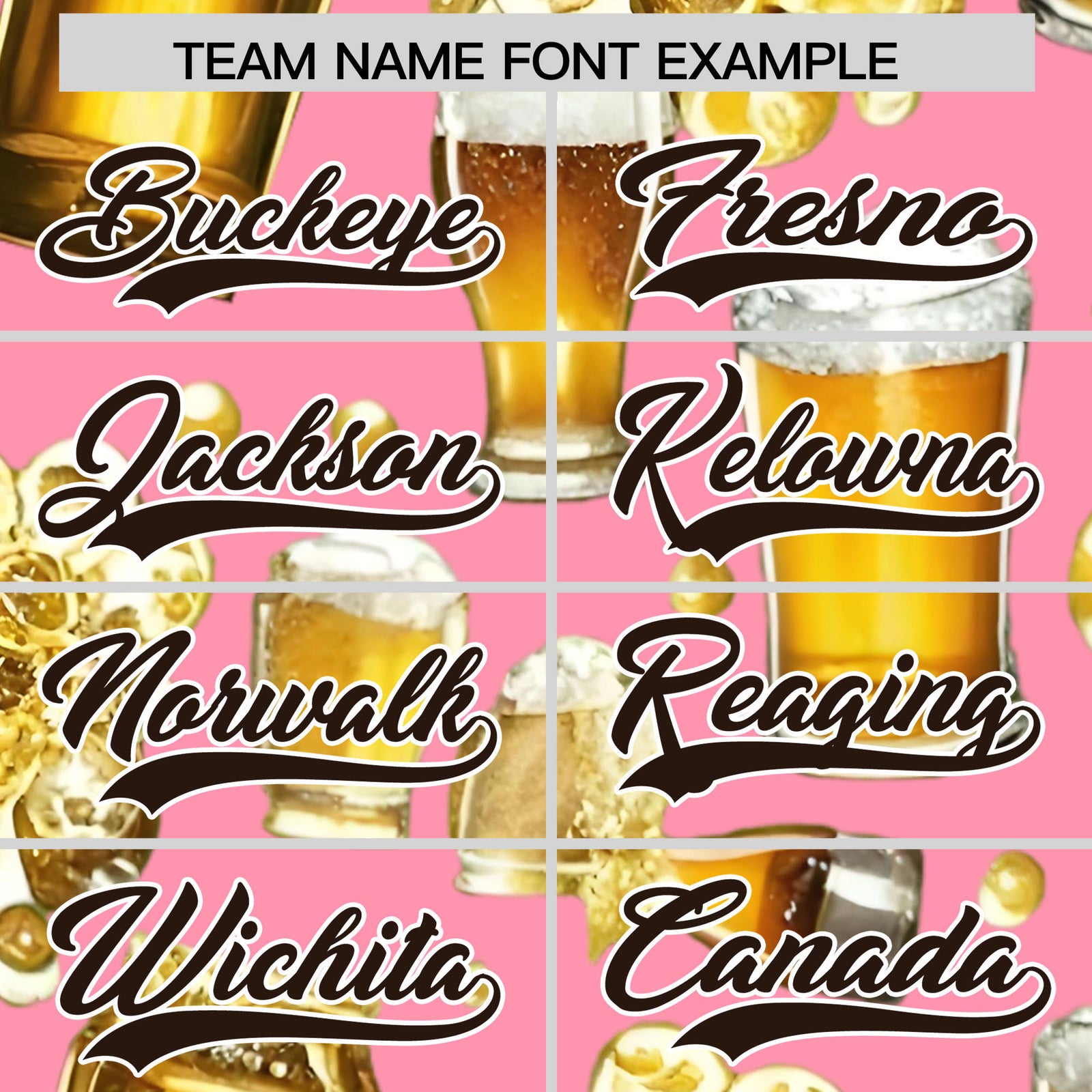 Custom Light Pink Personalized Team Shirts for Parties & Training | KXKSHOP