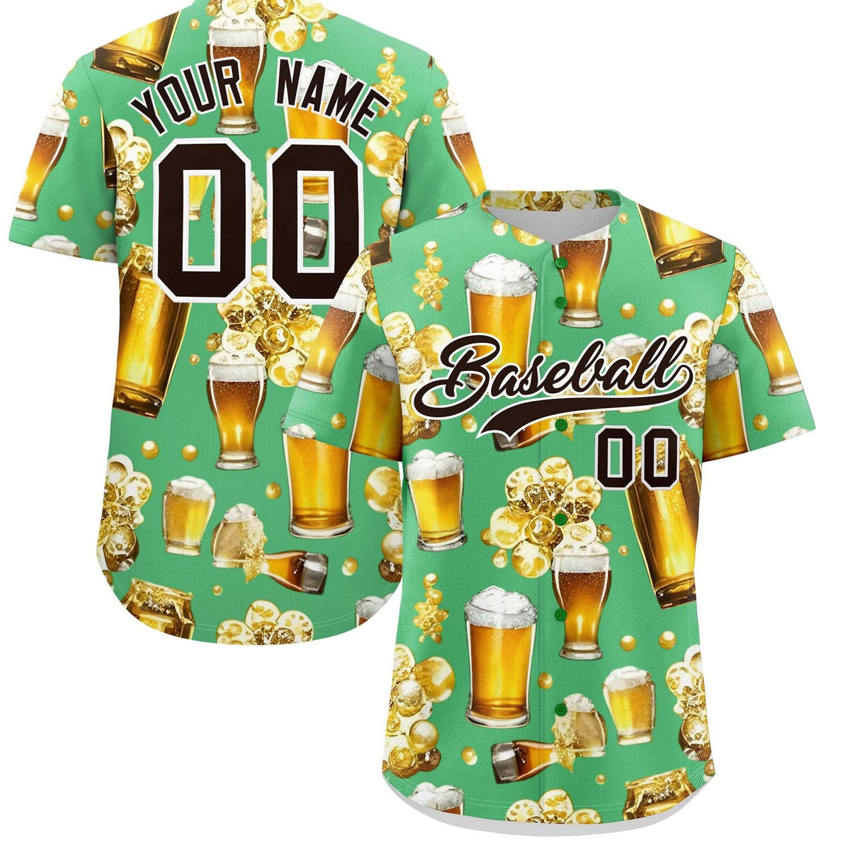 Custom Neon Green Personalized Team Shirts for Parties &amp; Training | KXKSHOP