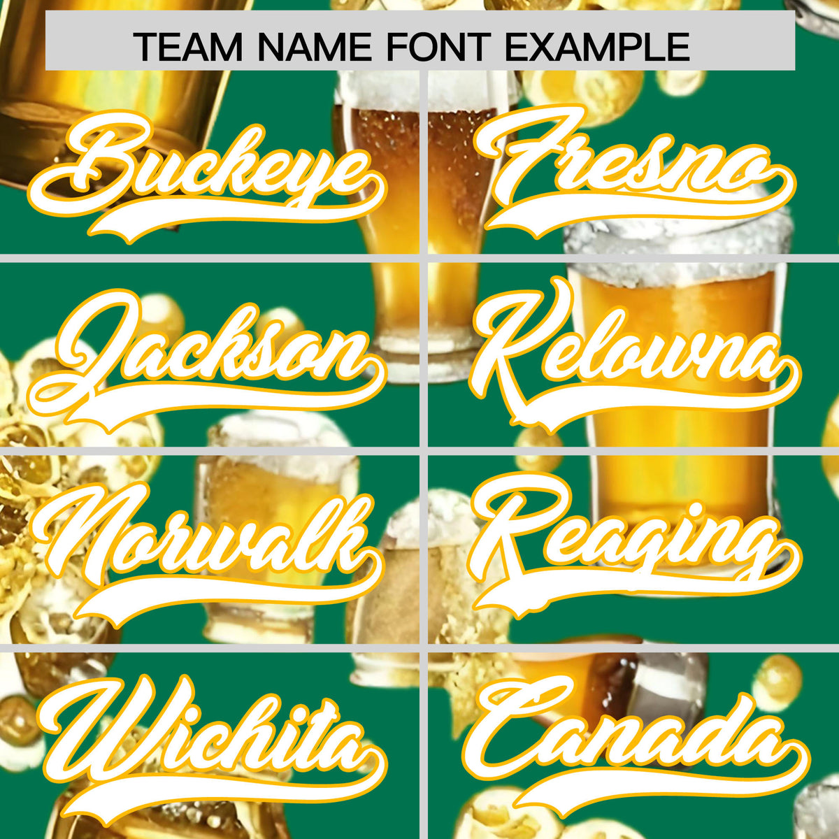 Custom Kelly Green Personalized Team Shirts for Parties &amp; Training | KXKSHOP