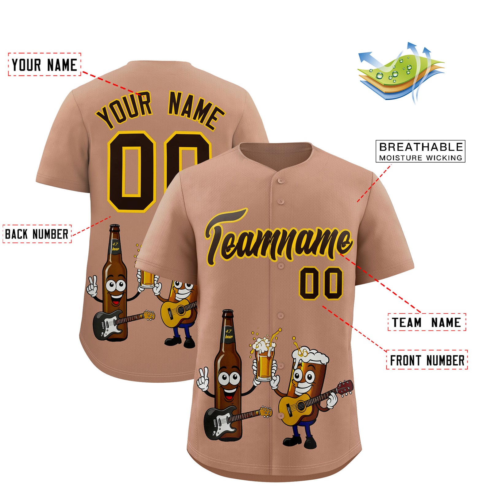 Custom Coffee Personalized Team Shirts for Parties & Training | KXKSHOP